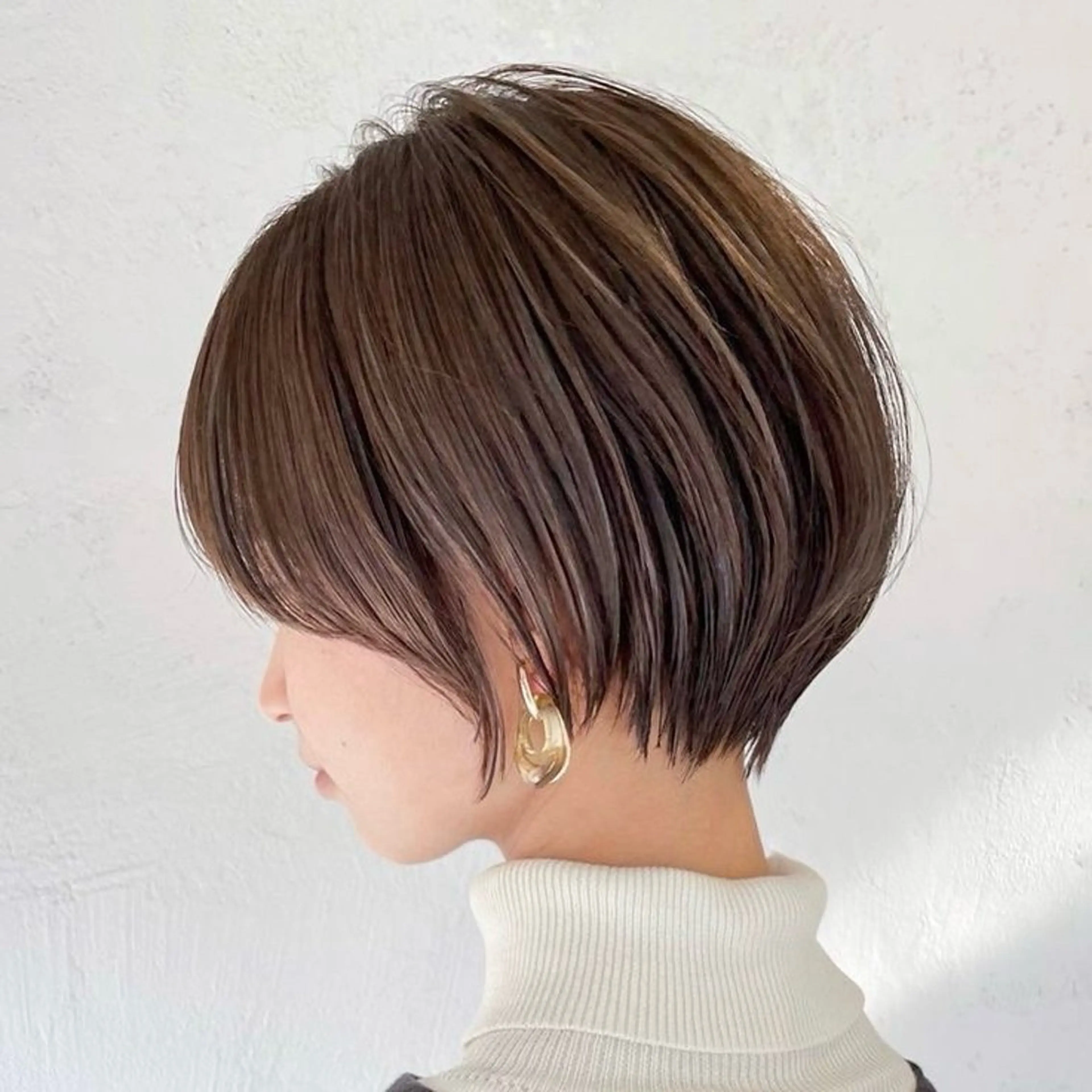 ショート ショートボブ ボブ ショートヘア カット ヘアカラー トリートメント picasso yume/ボブカットのヘアスタイル