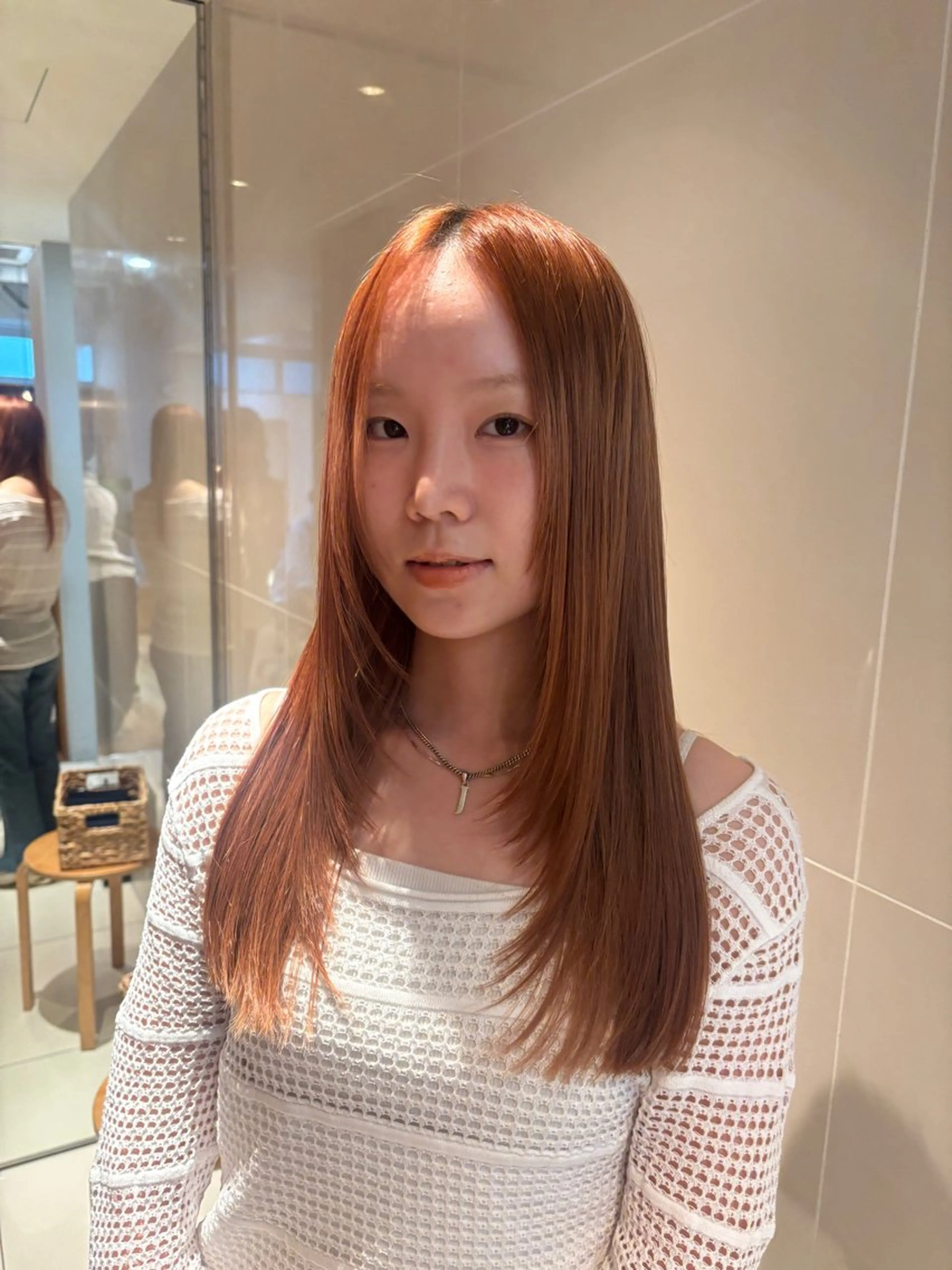 ロング 韓国風パーマ/ オリーブ🇰🇷あゆのヘアスタイル