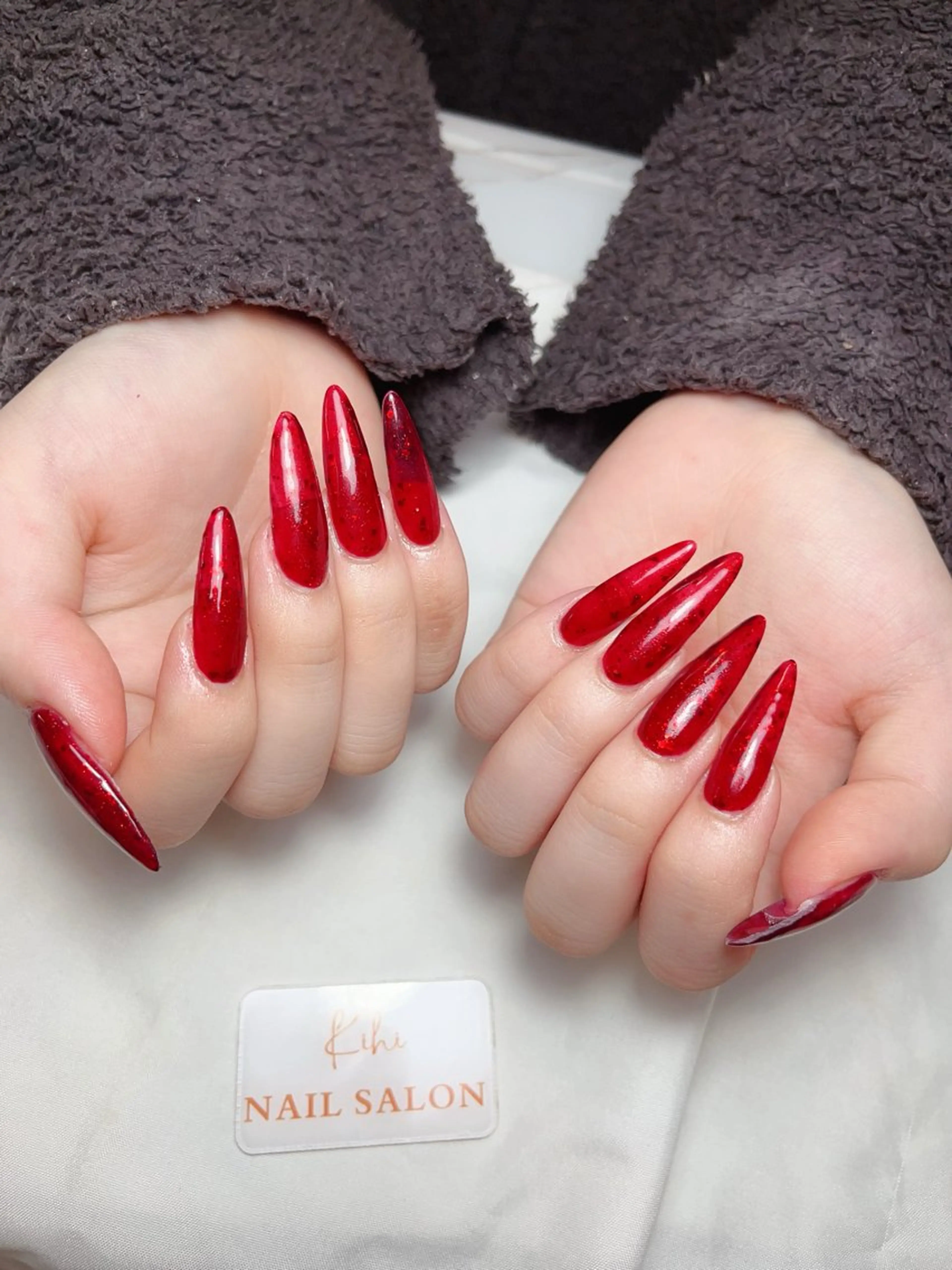 ネイル アートネイル フレンチネイル ジェルネイル グラデーション 韓国ネイル ハンドネイル ハンドケア さくら💮💮 【オフ無料】のネイルデザイン