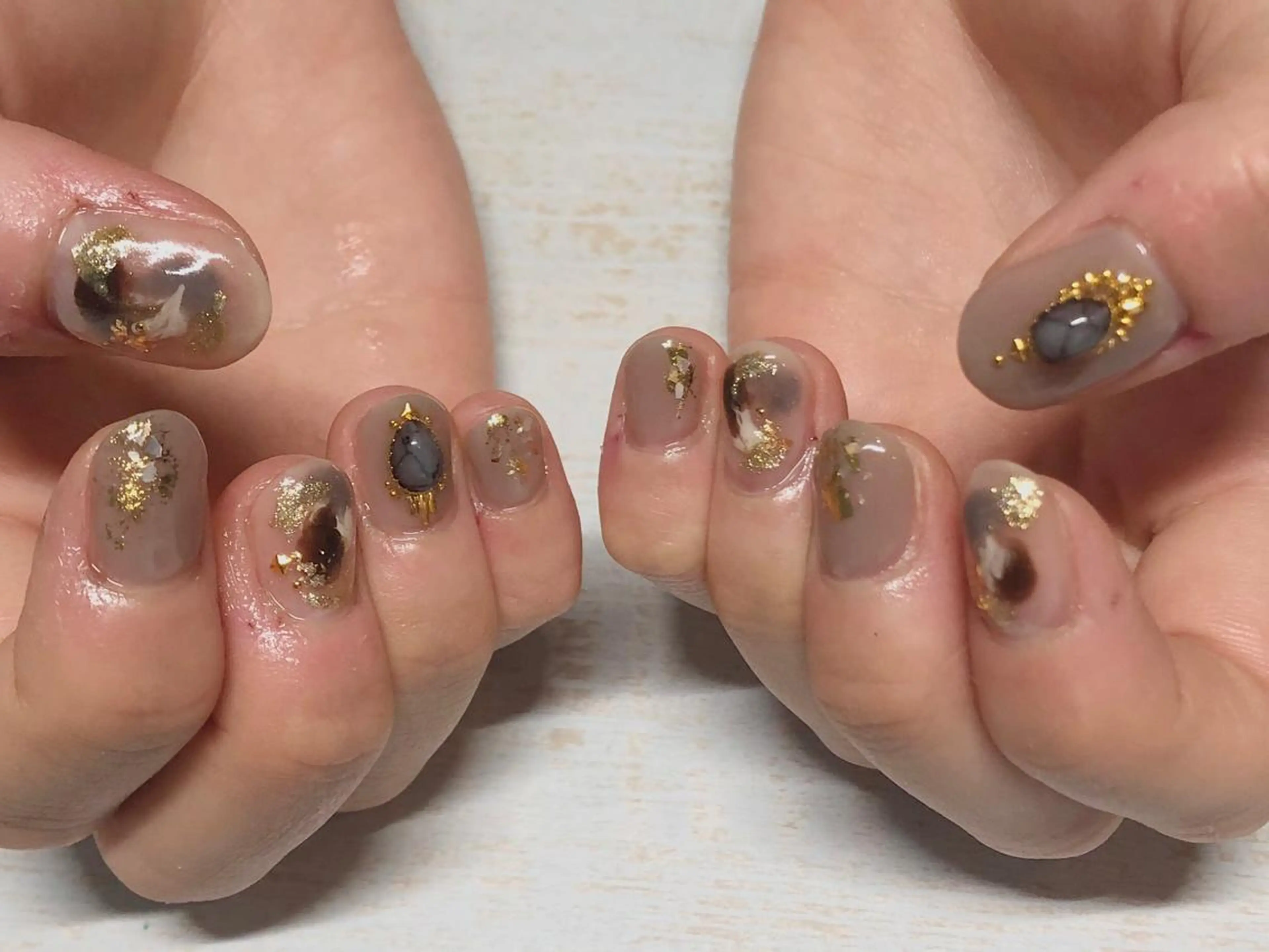 ネイル 𖡼 yumenoのネイルデザイン