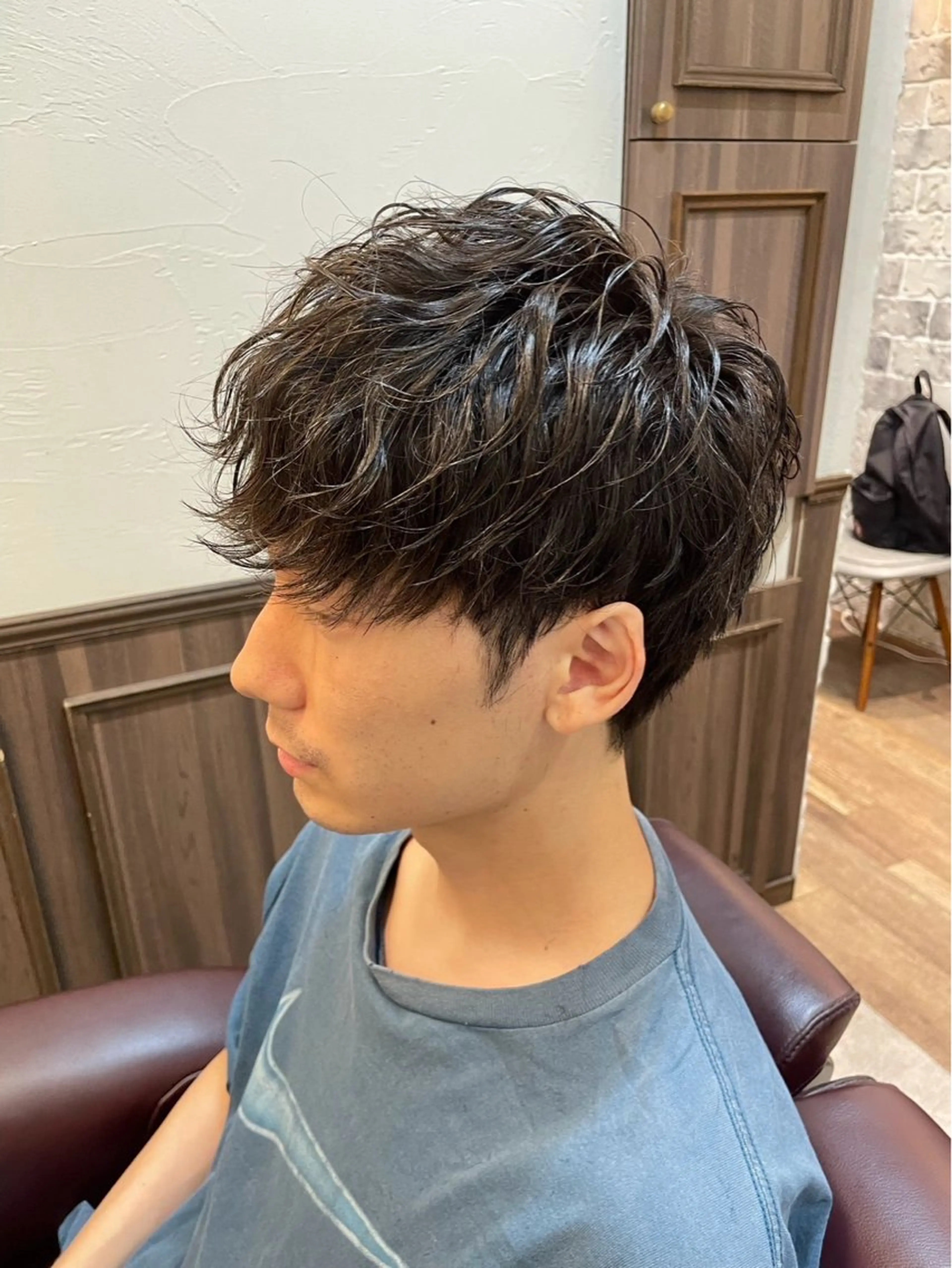 ミディアム 伊藤 博紀のヘアスタイル