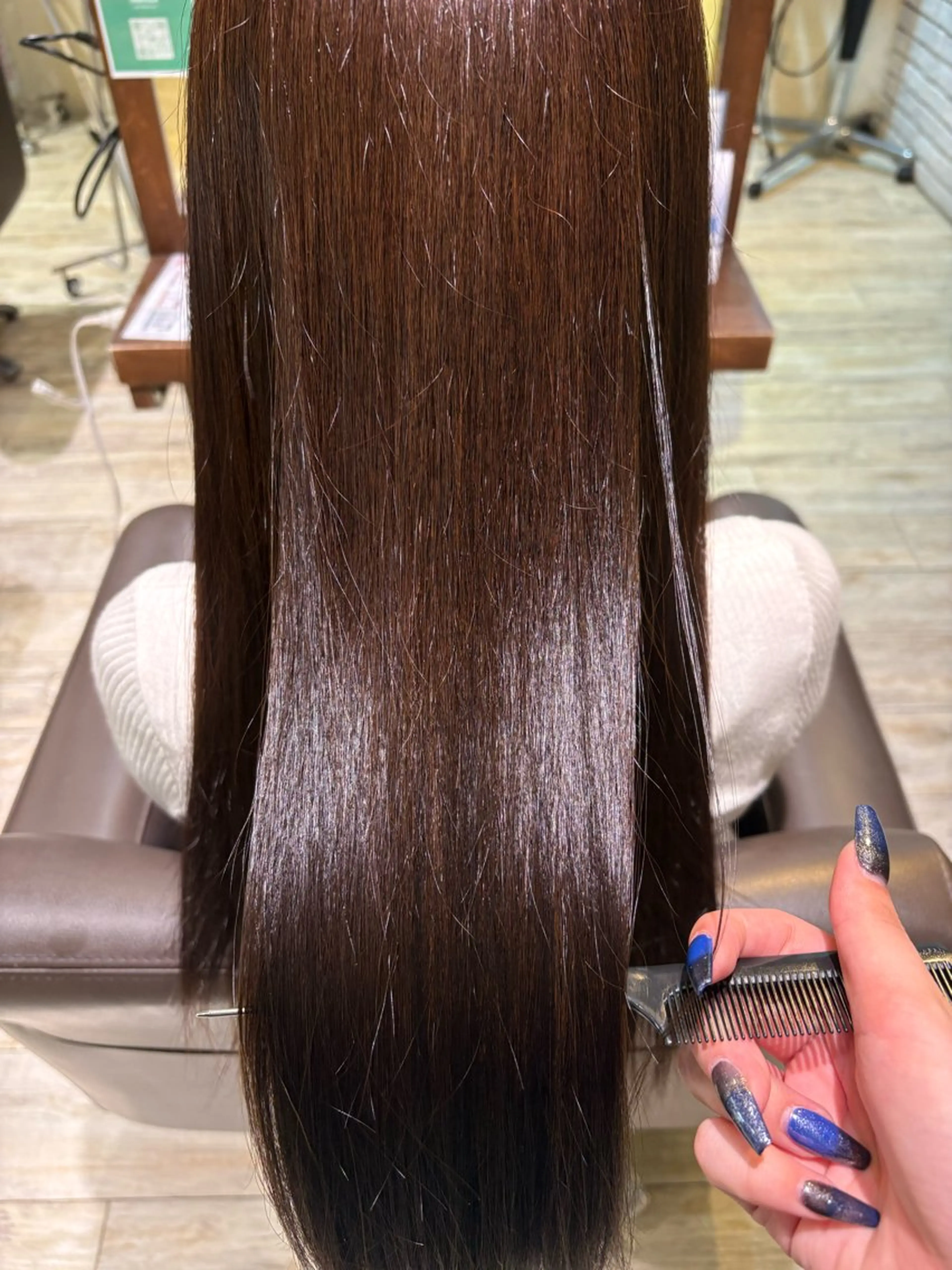 カラー 山中 結月のヘアスタイル