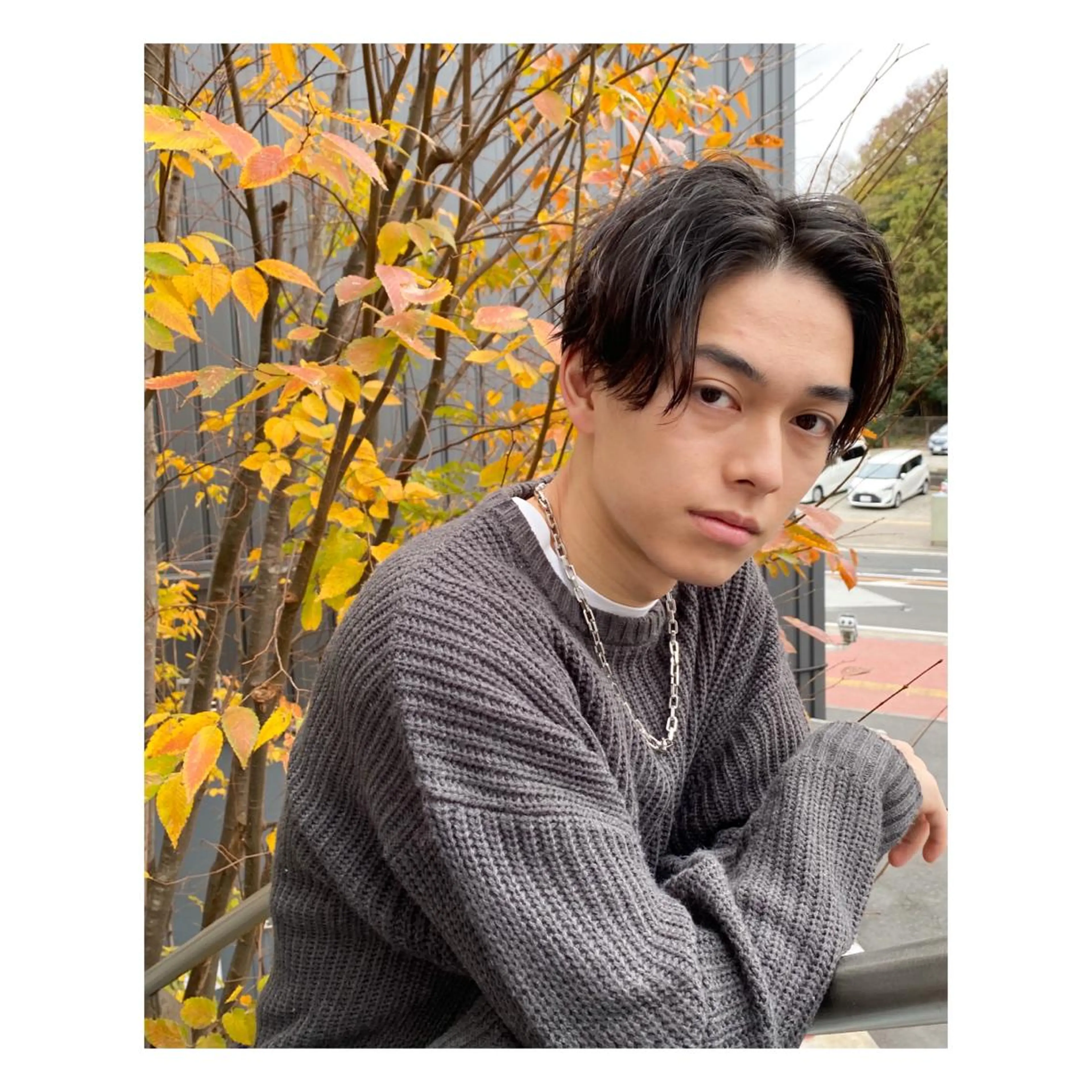 パーマ メンズ 菊池大一 溝の口パーマのヘアスタイル