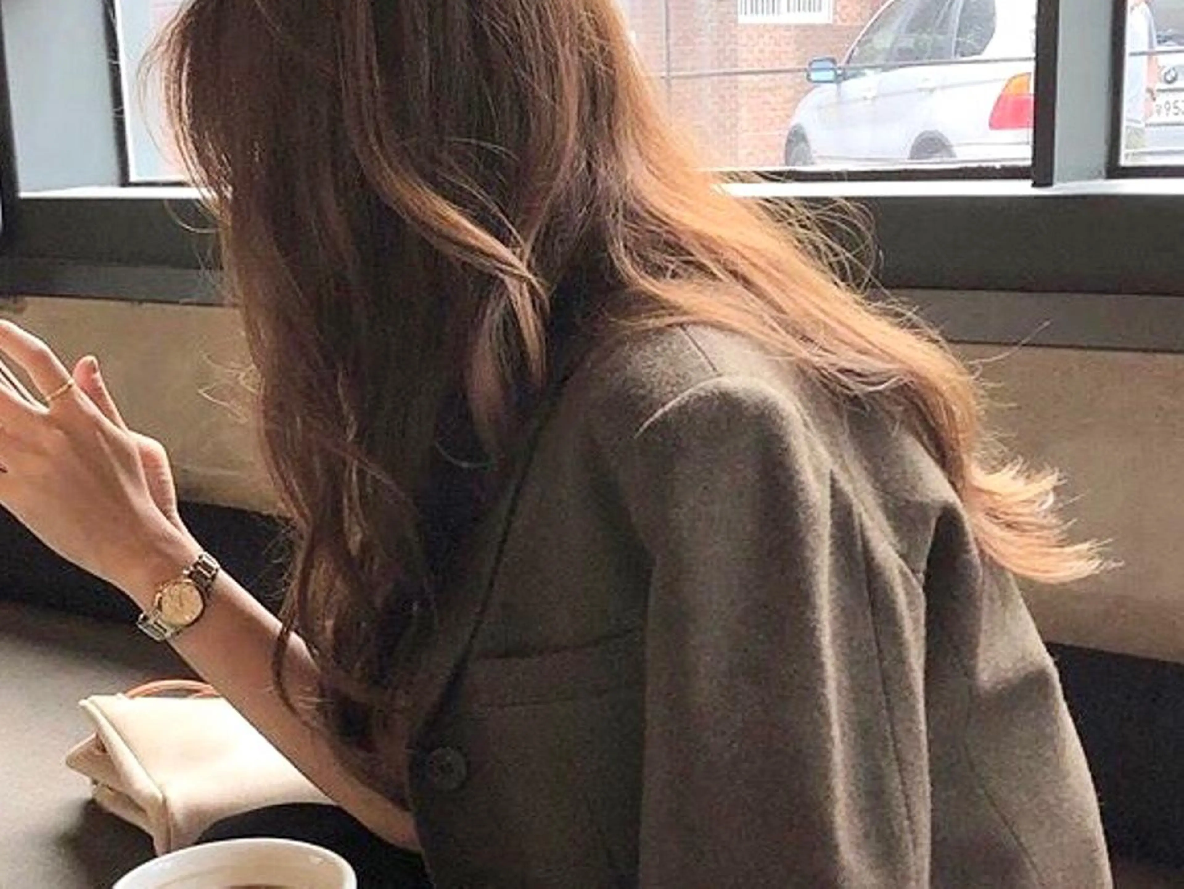 セミロング カラー ハイライトカラー ハイライト the BRIDGE hair salonのヘアスタイル