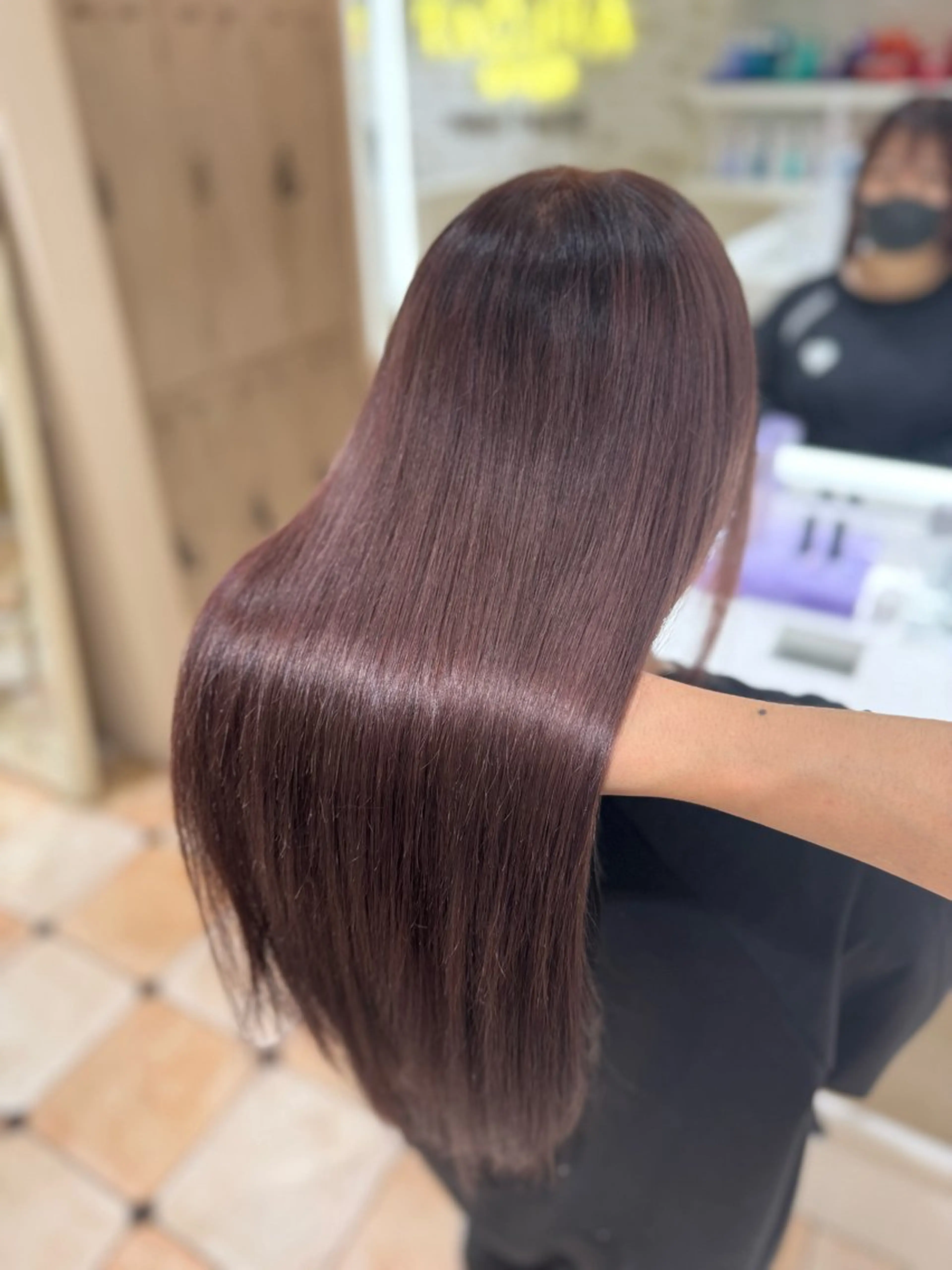 セミロング カラー 表参道/ツヤツヤ/ 透明感🎨田嶋翔真のヘアスタイル