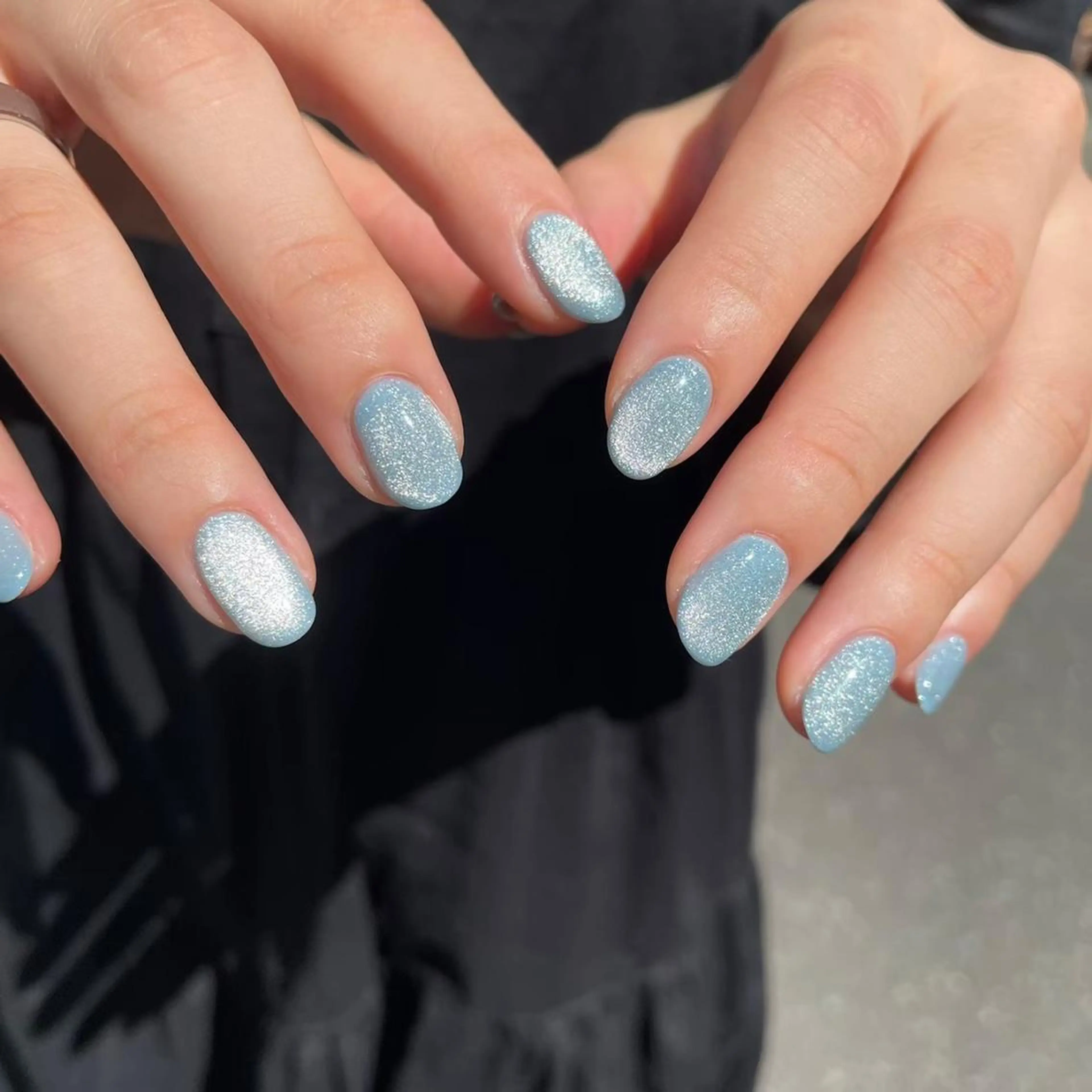 ネイル マグネットネイル ワンカラーネイル Momo nailsTOKYOのネイルデザイン