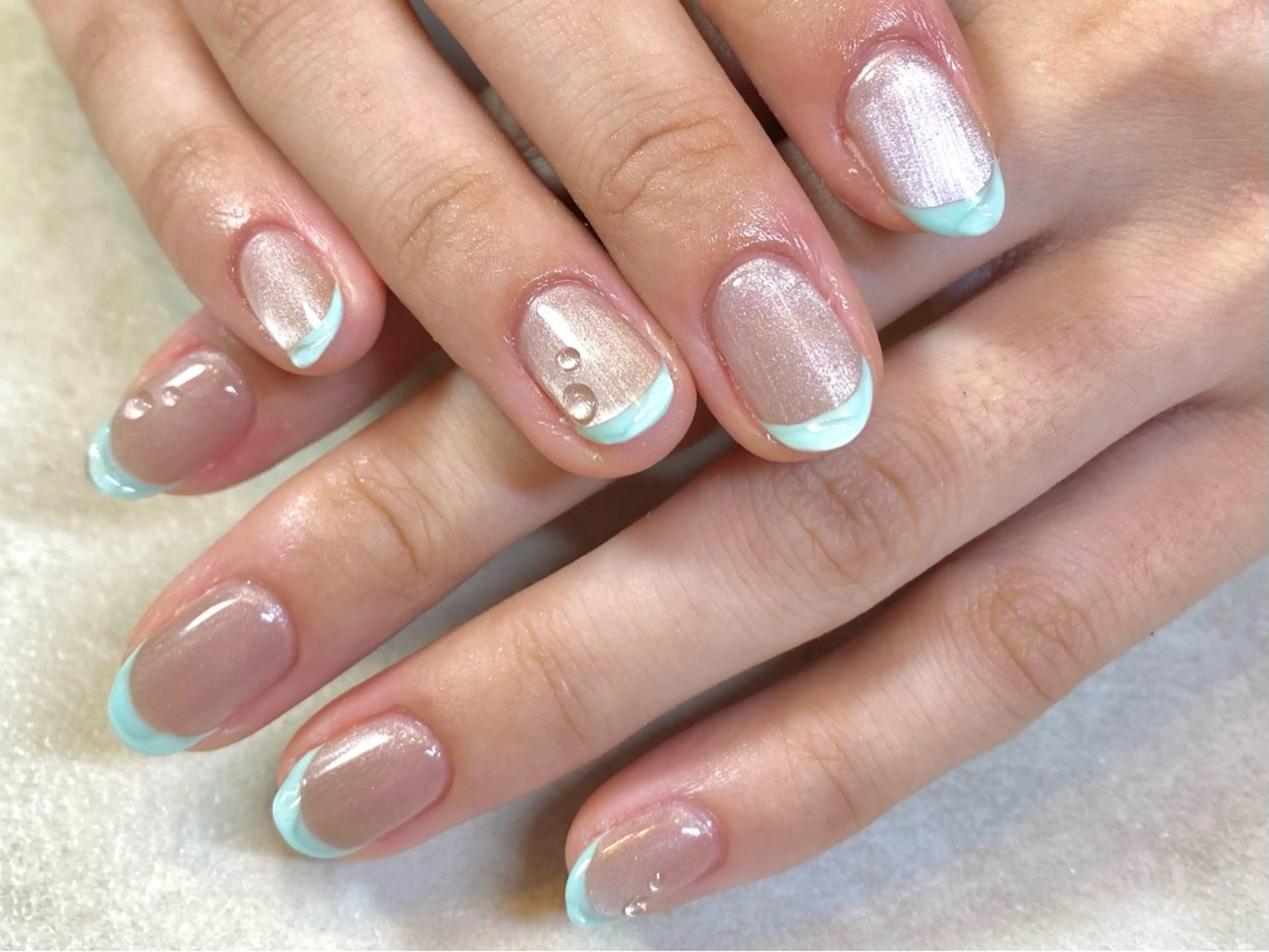 ネイル フレンチネイル Nail R 🌸Nonのネイルデザイン