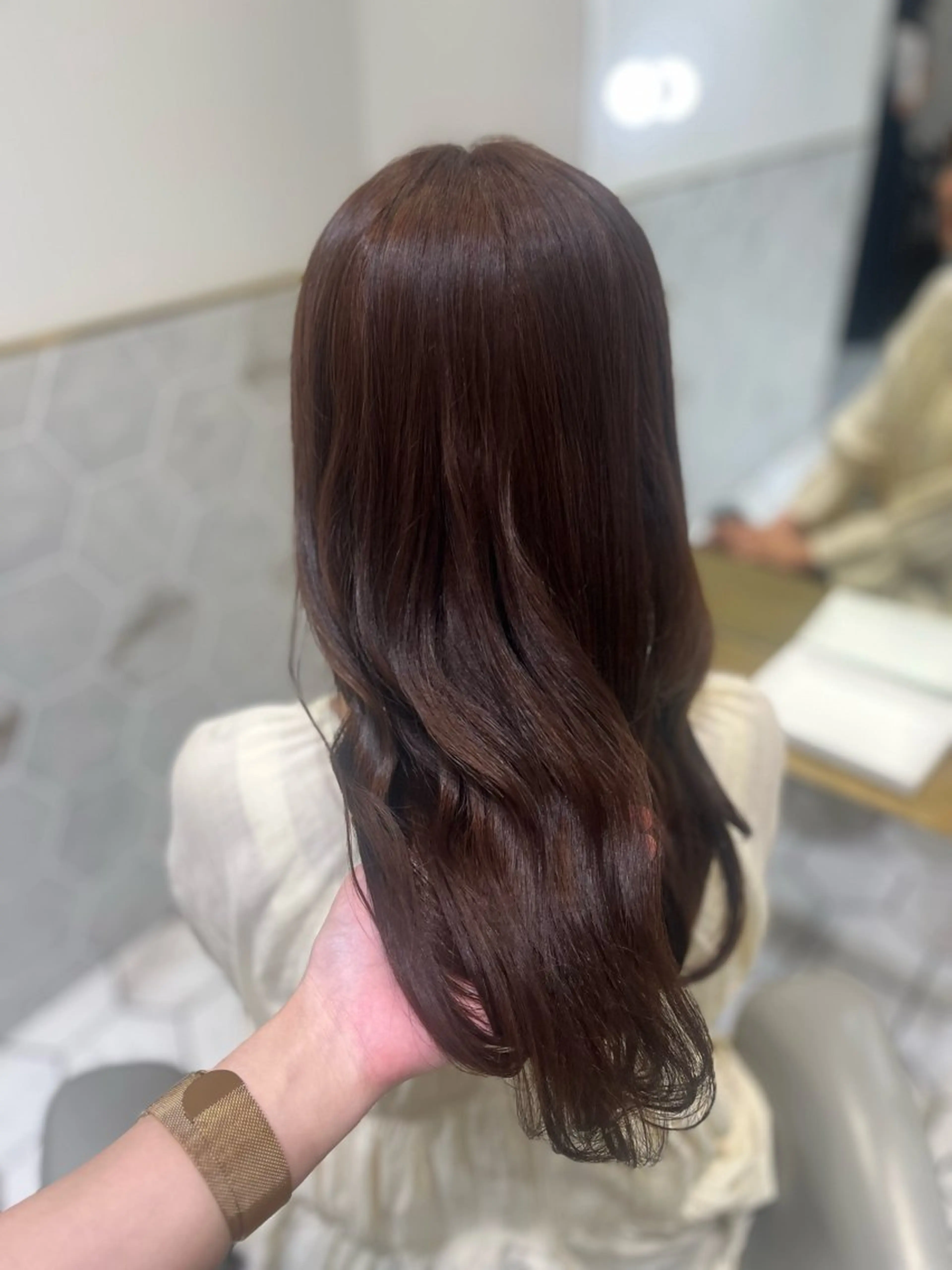 ロング カラー 栄/透明感ツヤカラー /Kahoのヘアスタイル