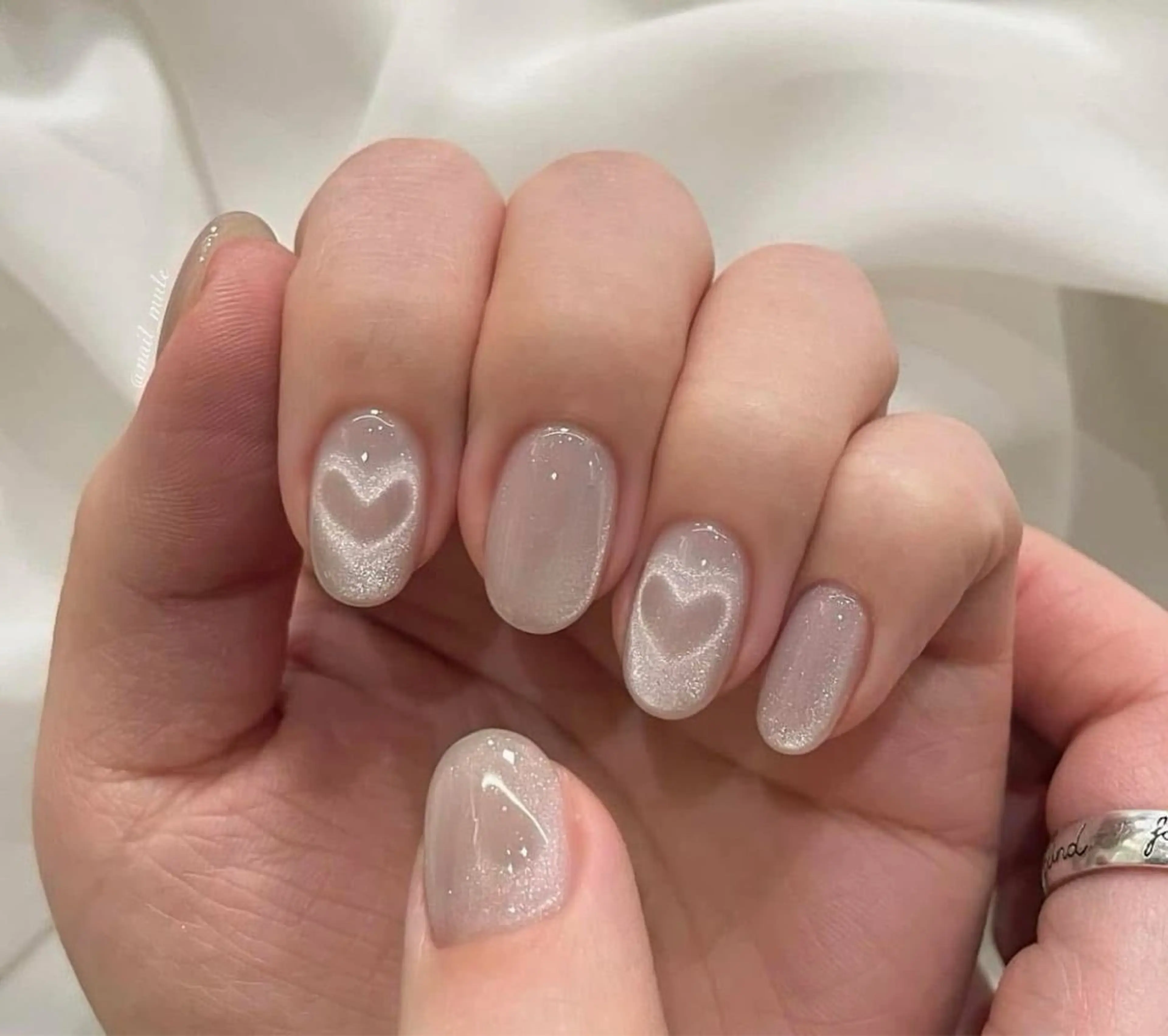 自爪マグネットネイル1センチまでの写真