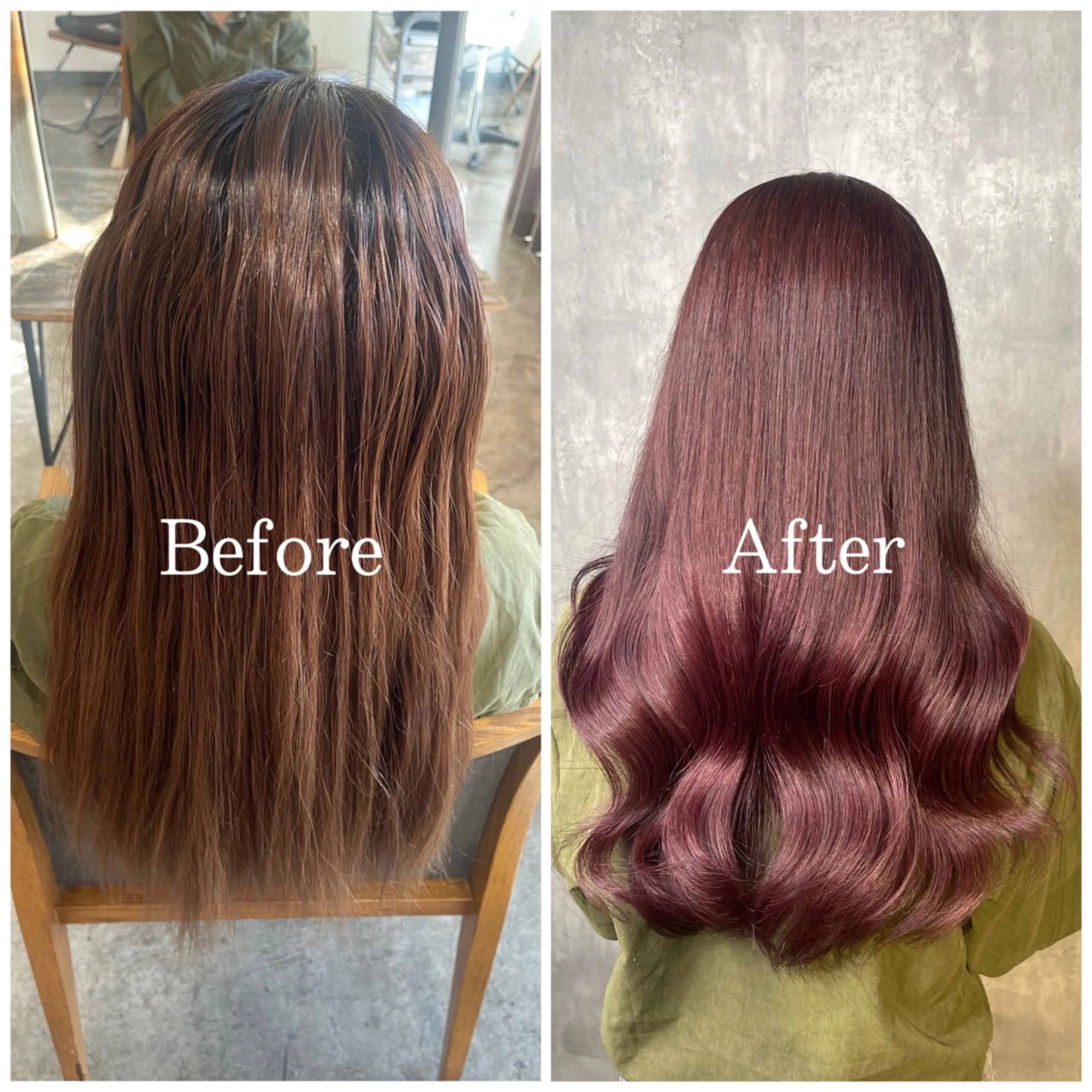 ロング カラー ブリーチ ケアブリーチ デザインカラー 似合わせカット ムラ修正/ ハイトーン💖Riaのヘアスタイル