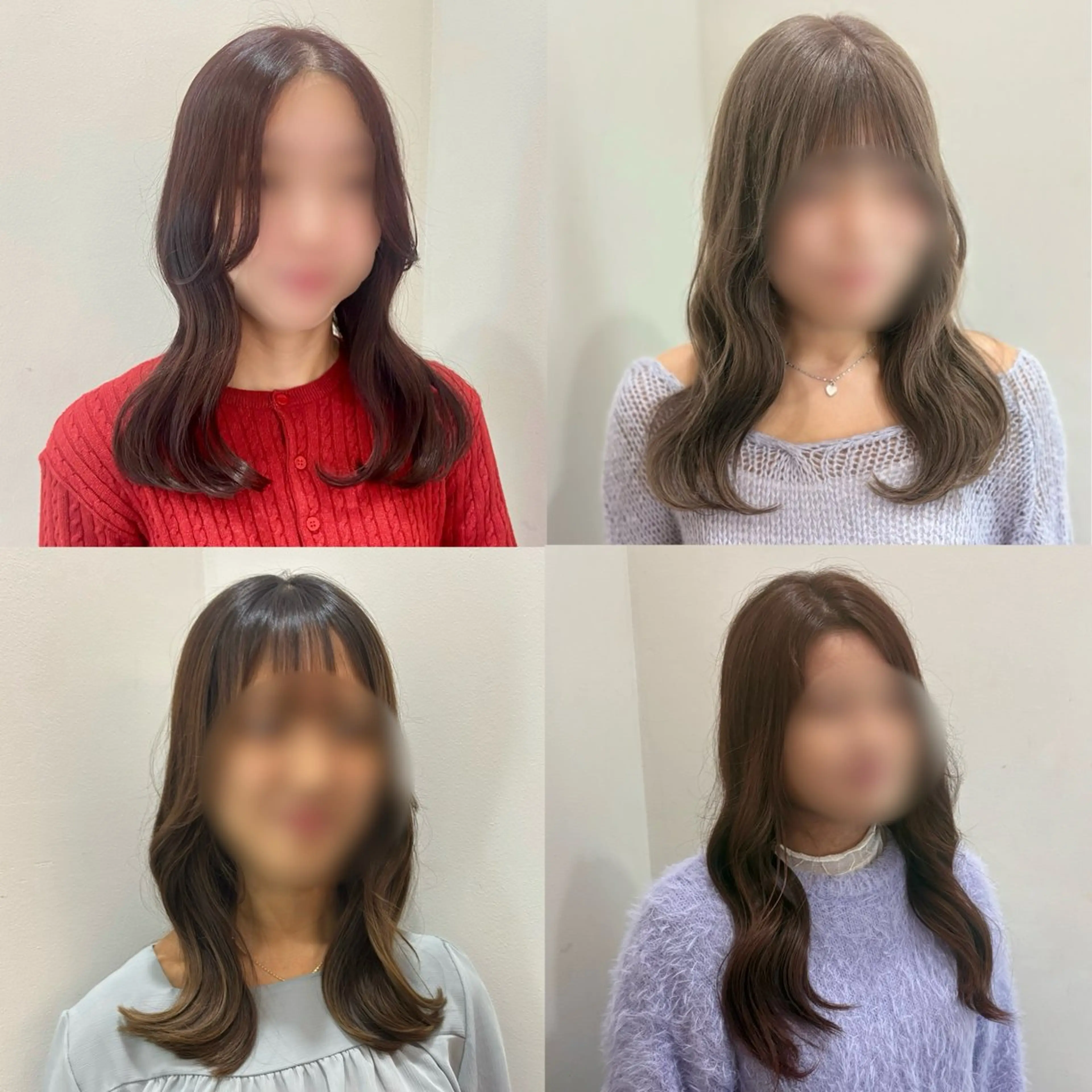 ロング 🎀透明感カラー 🐈ナズナのヘアスタイル