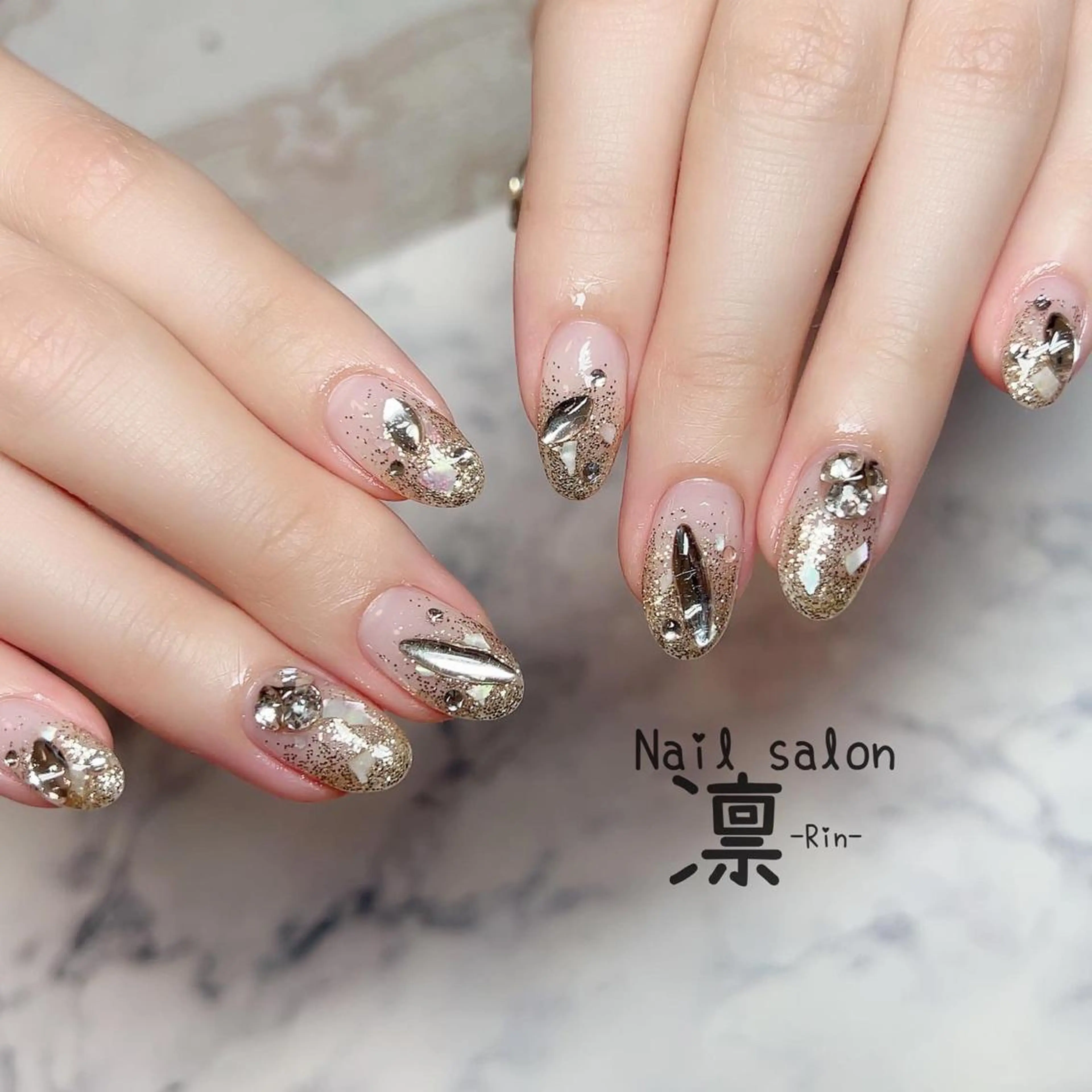 ネイル ジェルネイル private salon凛のネイルデザイン