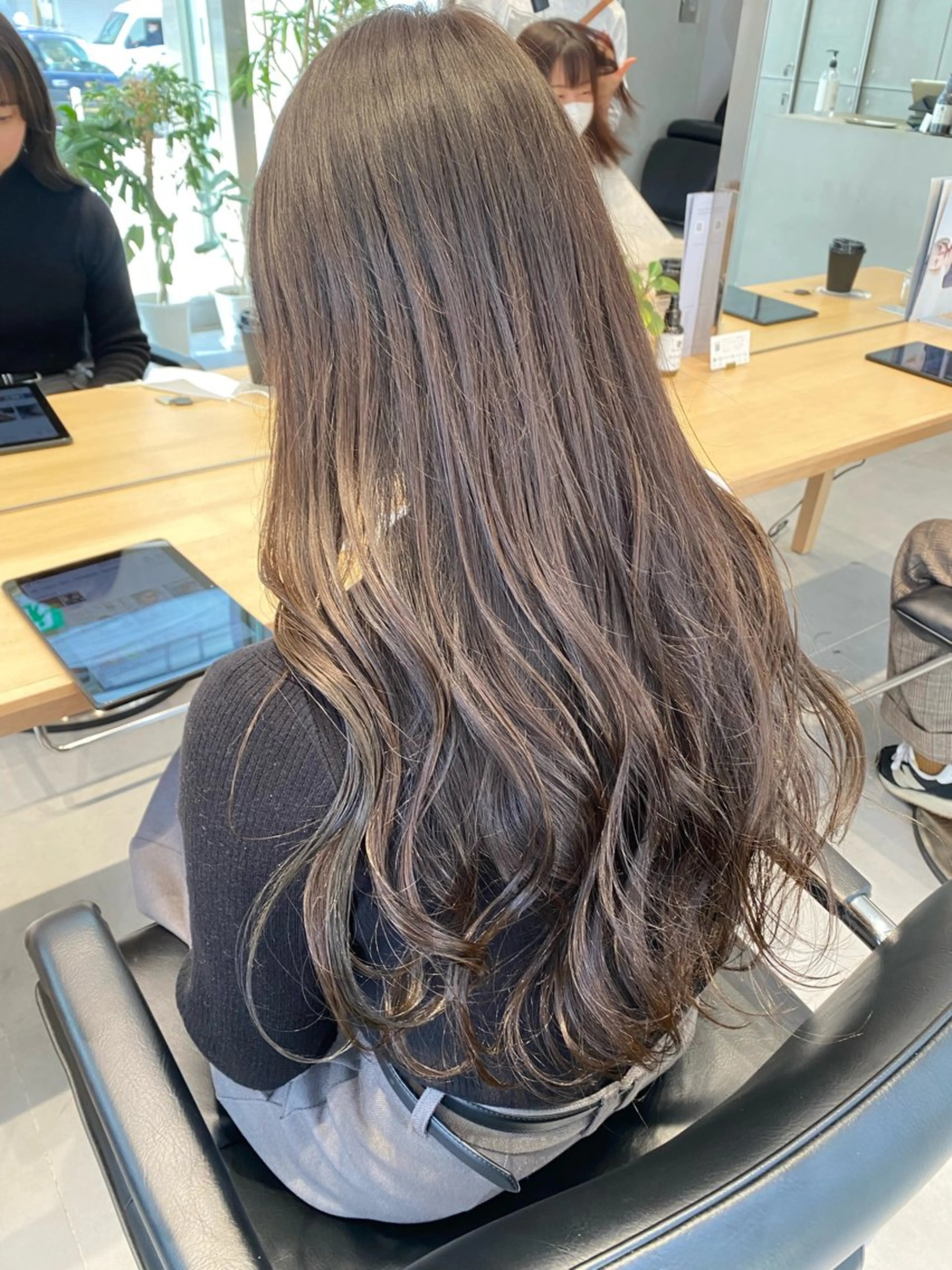 ロング カラー カット ヘアカラー トリートメント ヘアセット 垢抜け/レイヤー /艶カラー🪼風香のヘアスタイル