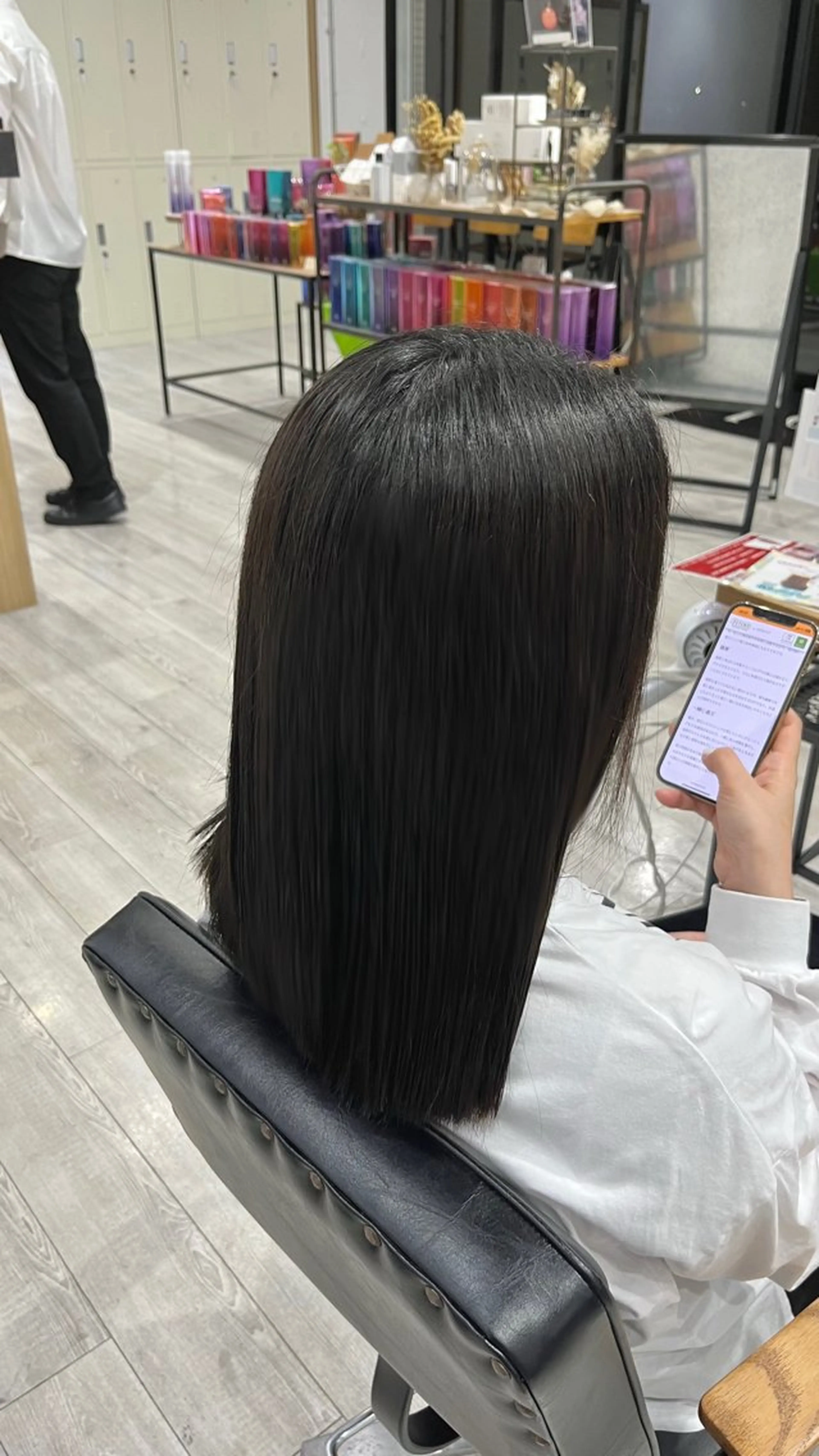 カラー 殿北 茉奈のヘアスタイル