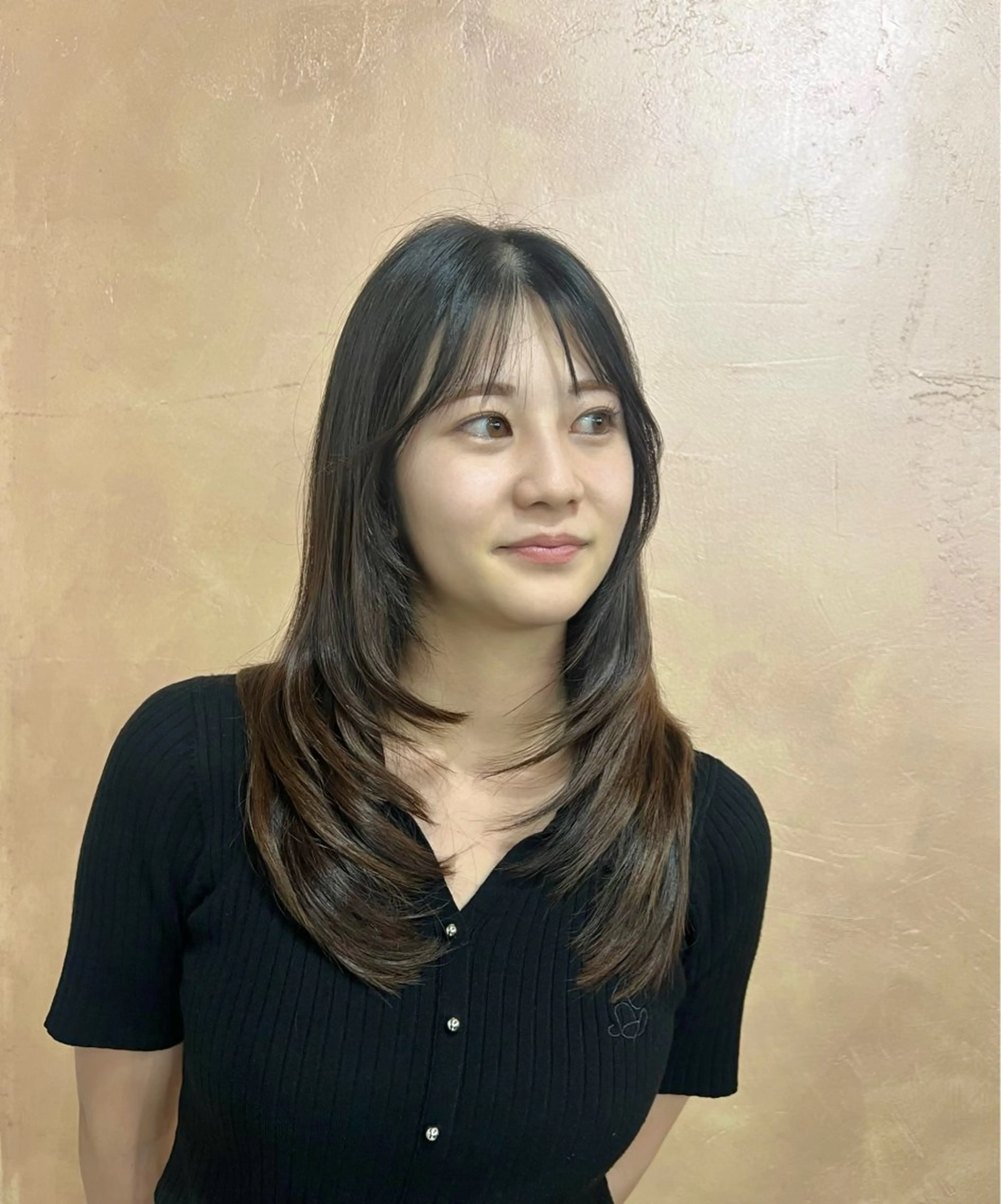 ロング レイヤーカット 無料カットモデル募集 ✨鵜澤　佑気のヘアスタイル