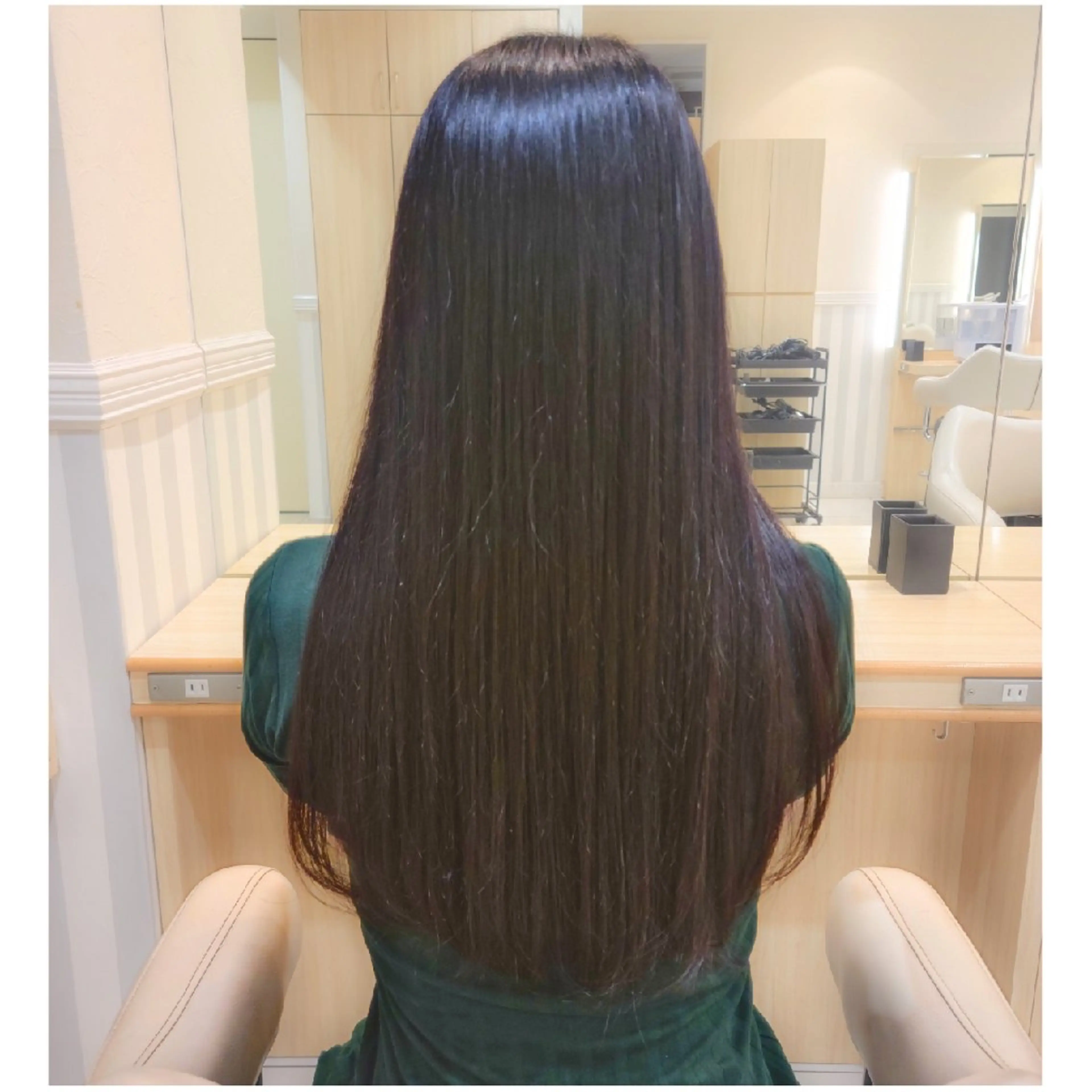 ロング 🌺仲盛 恵理香🌺のヘアスタイル