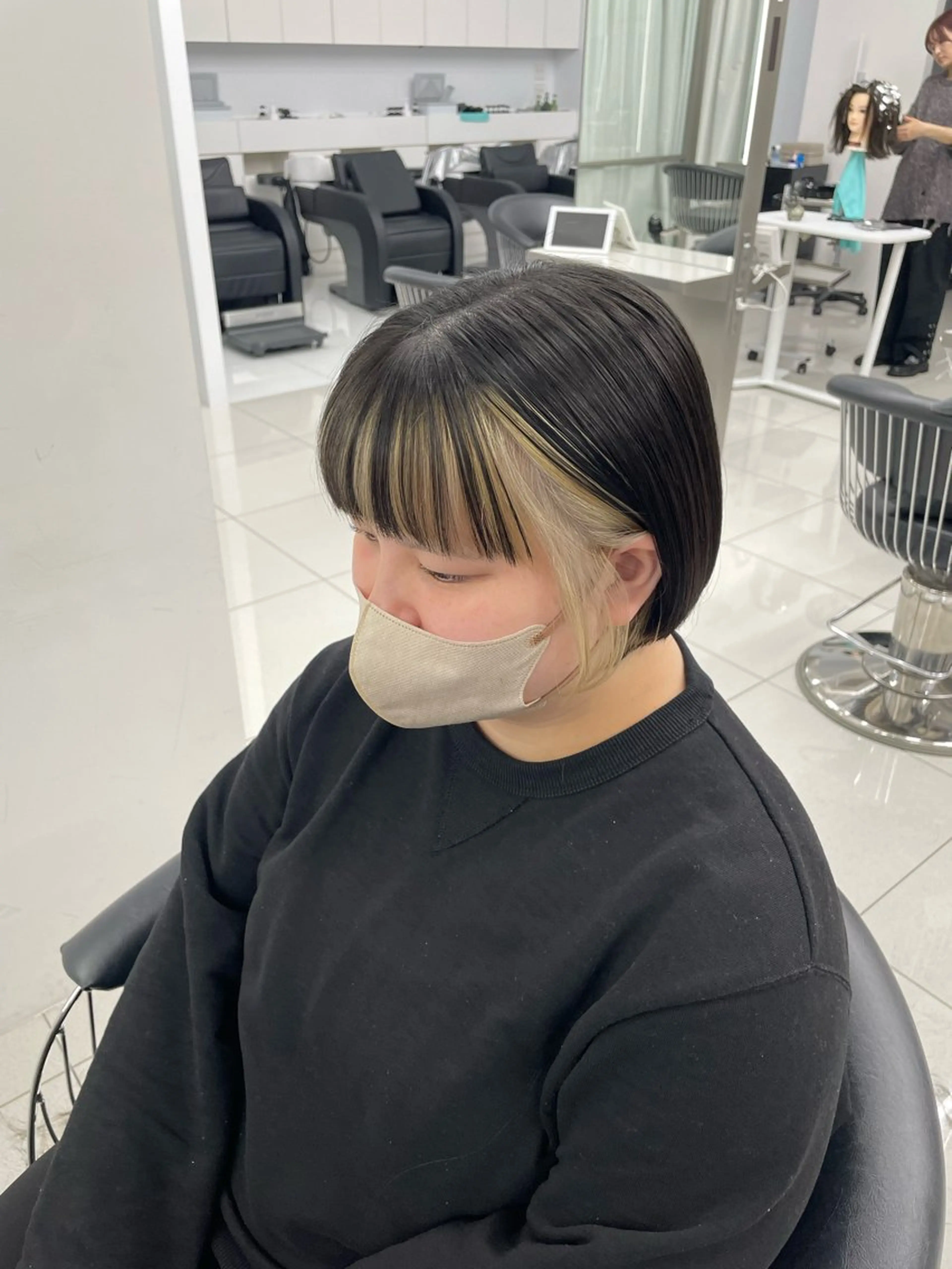 ショート ボブ ZA/ZA茗荷谷所属・【カットモデル募集 中】菊池のヘアスタイル