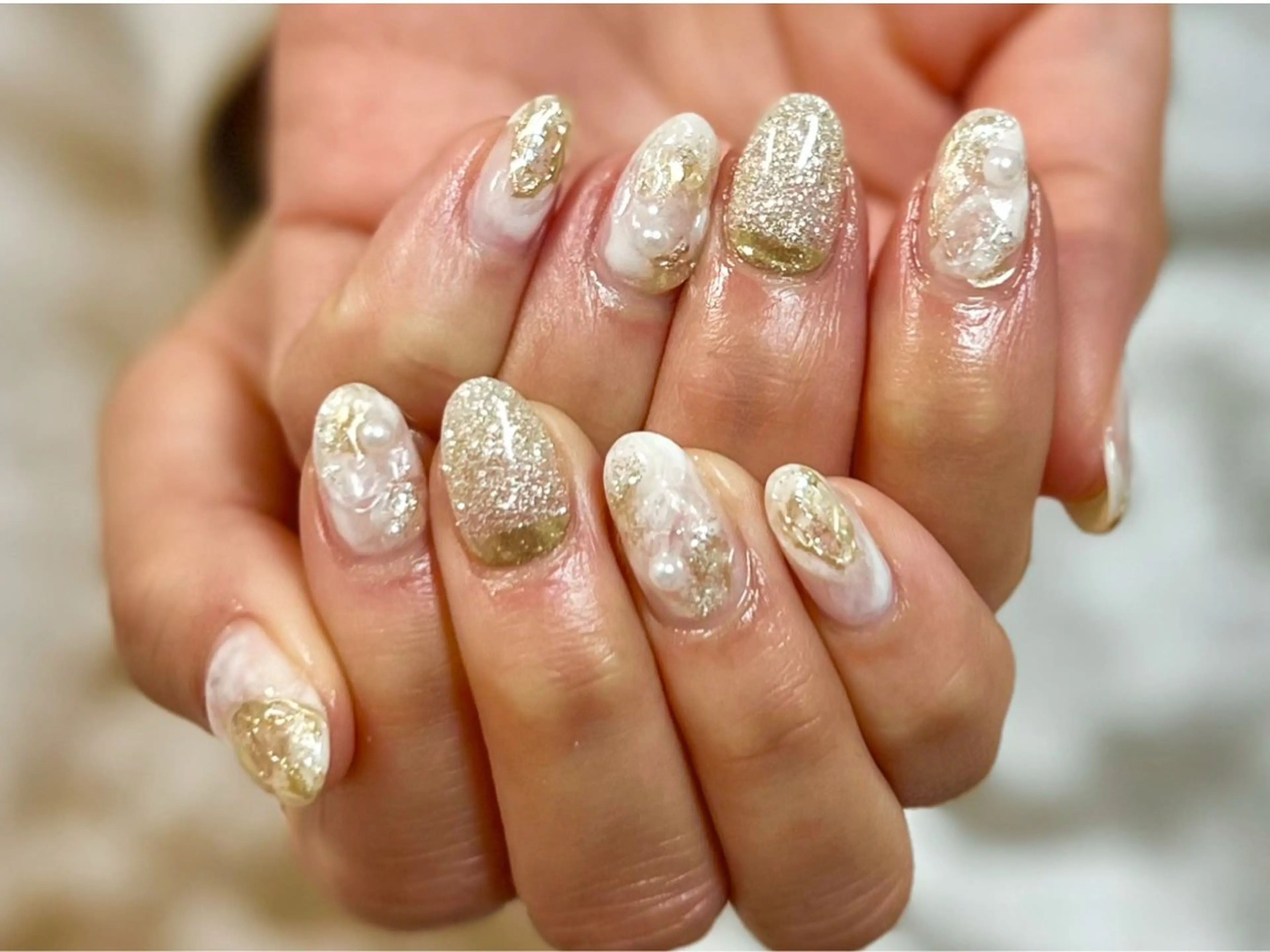 ミディアム ハンドネイル image 小玉莉乃のネイルデザイン