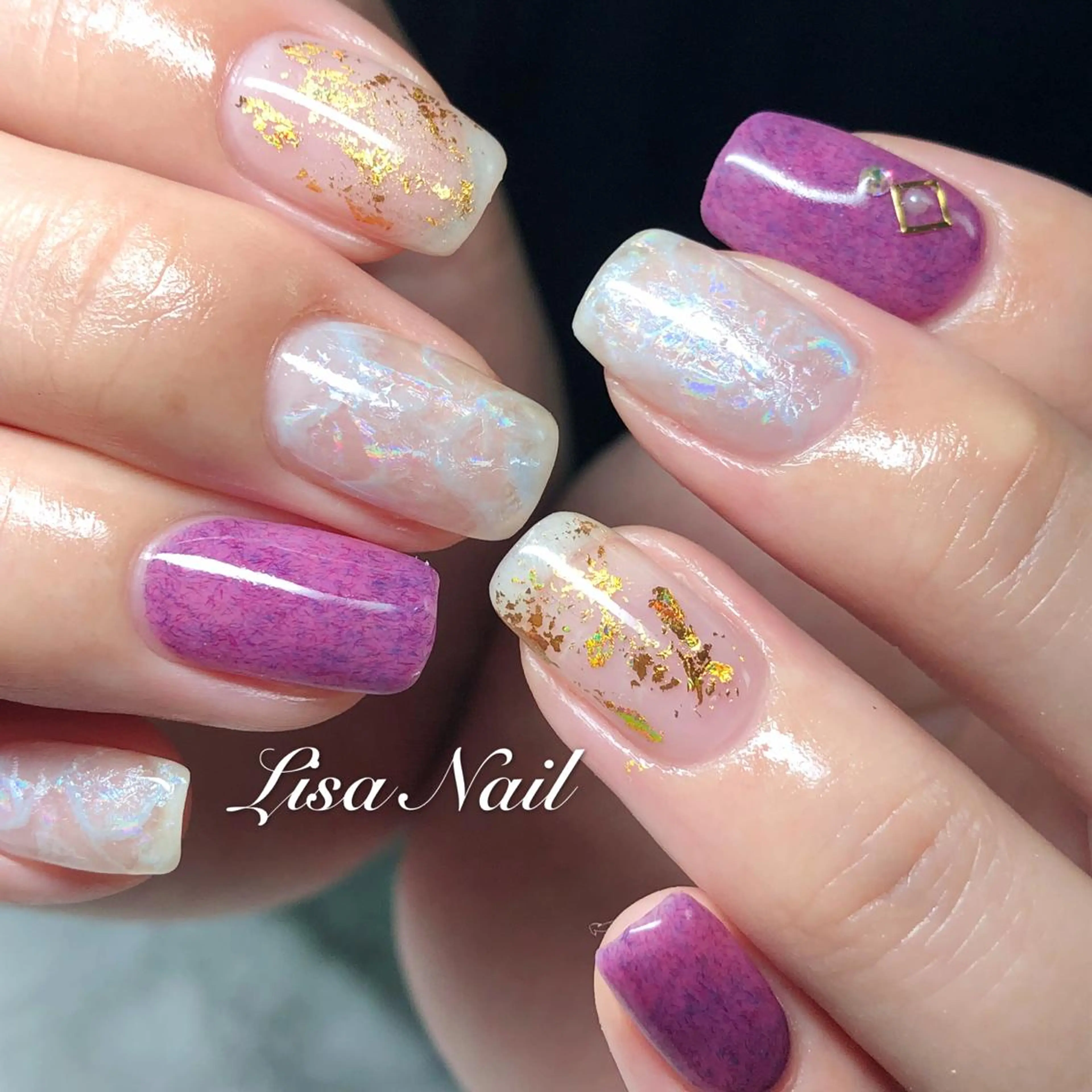 【ハンド】🍭定額デザインB【paraベース＋¥500】の写真