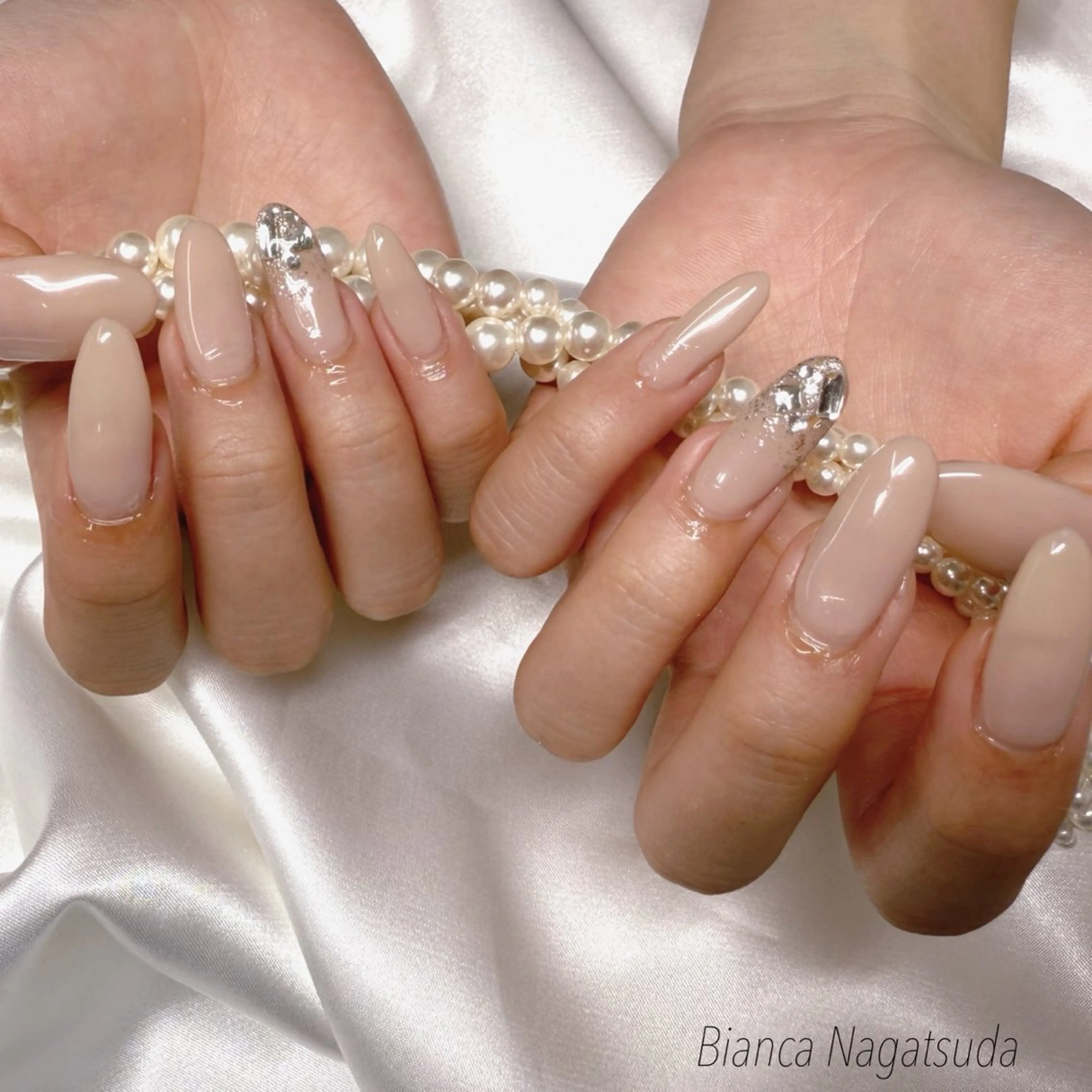 ネイル ハンドネイル Bianca♡ TAKANASHIのネイルデザイン