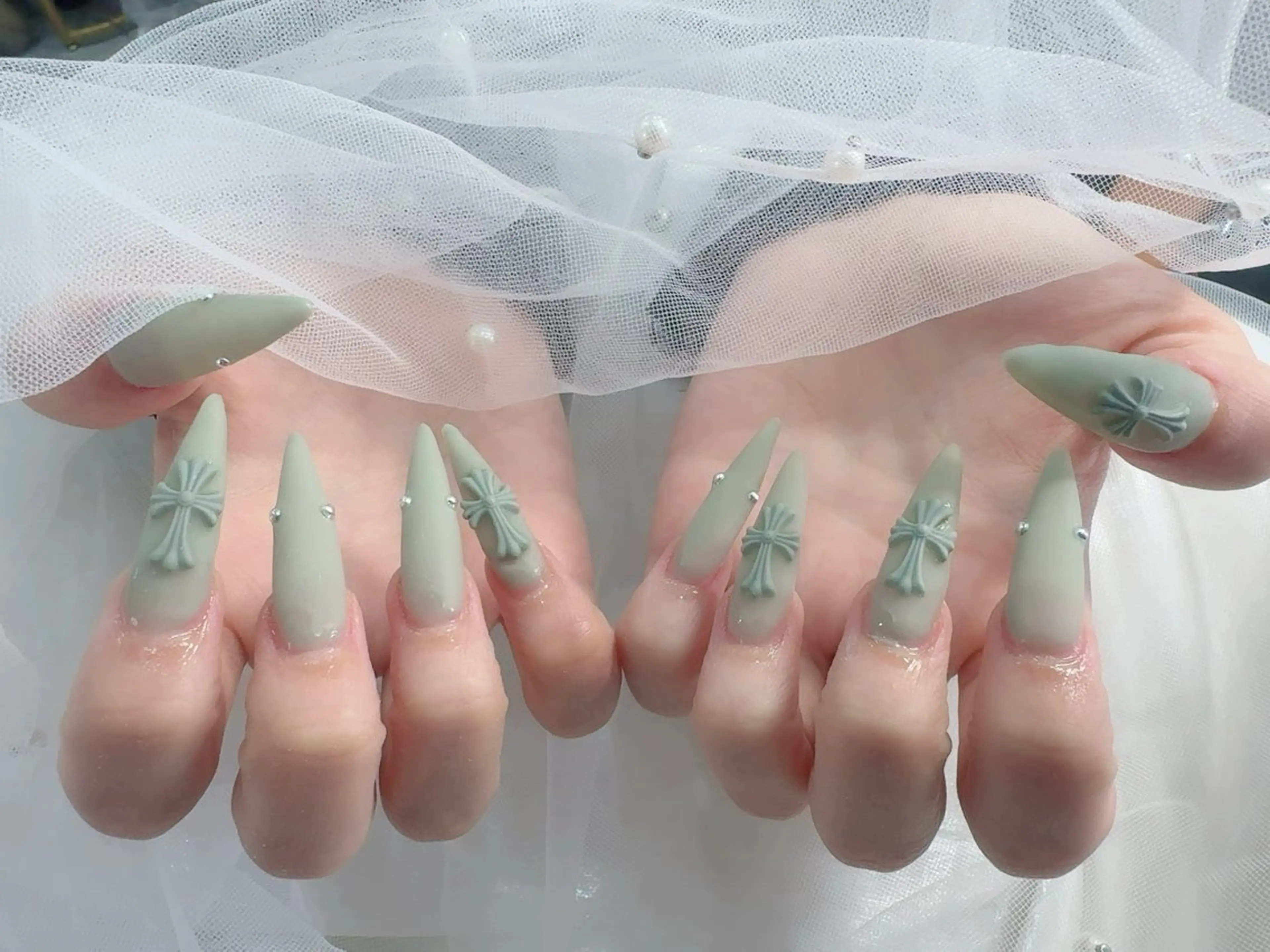 ネイル ハンドネイル Kuromi Yurika🎀のネイルデザイン