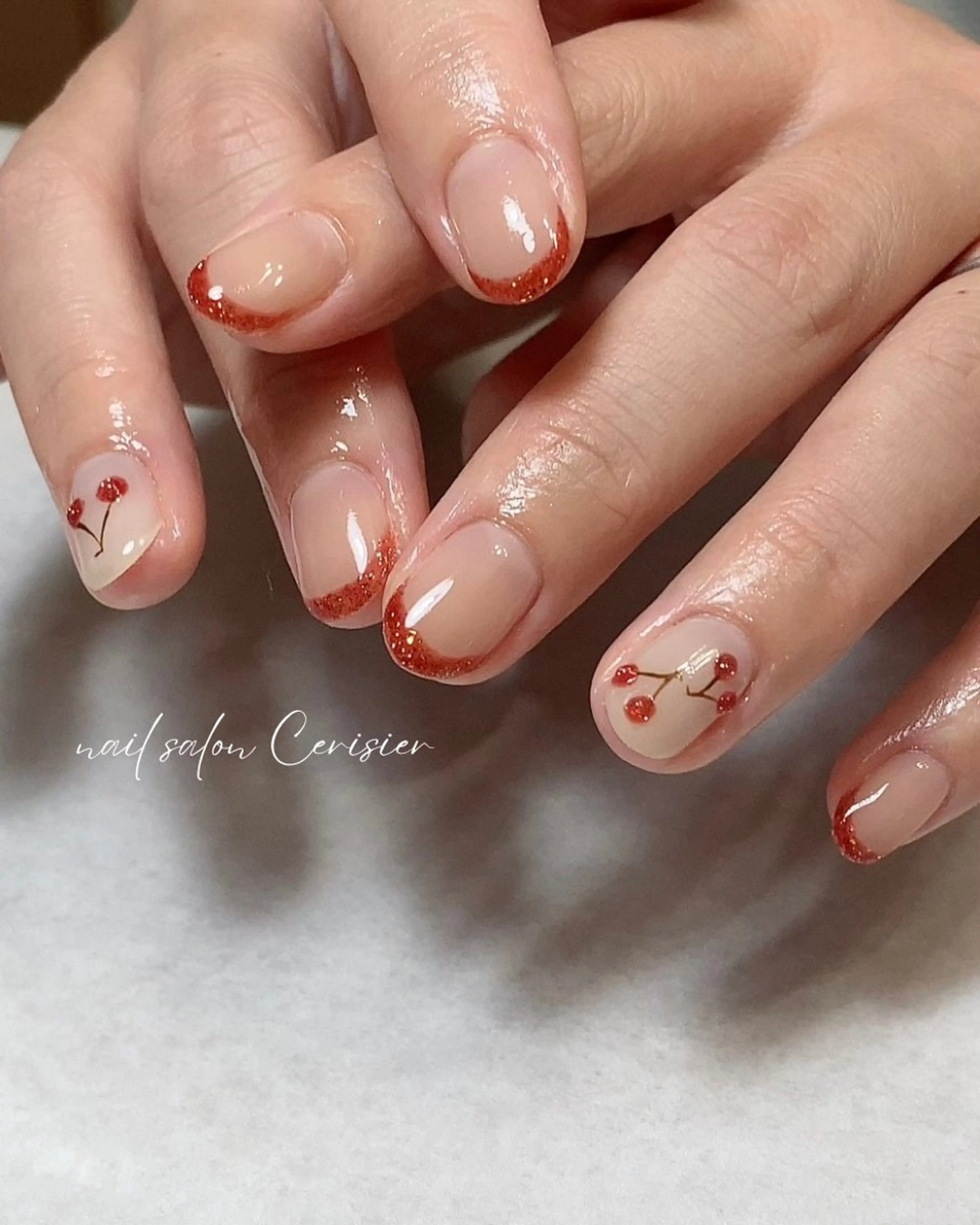 ネイル ハンドネイル cerisier nailのネイルデザイン