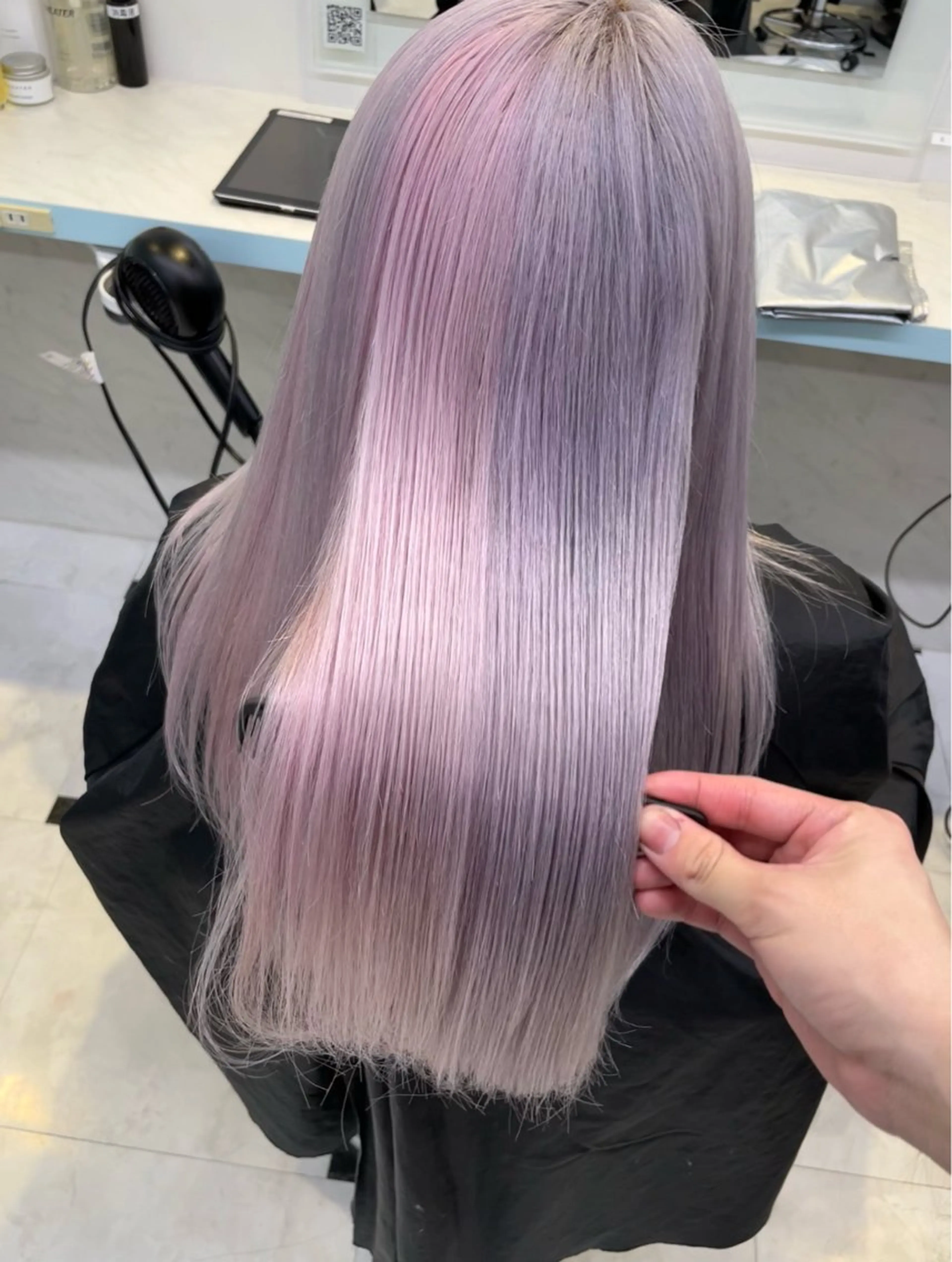 ロング トリートメント 似合わせ艶カラー🪽 ひかる🪽のヘアスタイル