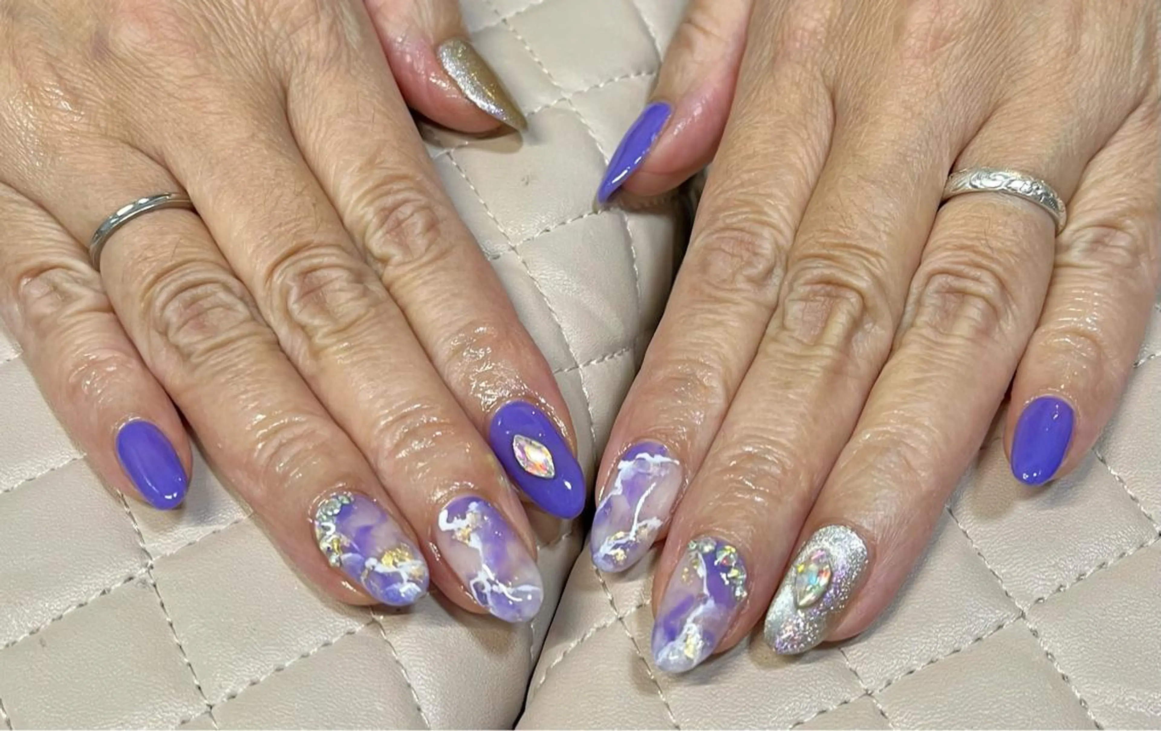 ネイル goldgleams ちなのネイルデザイン