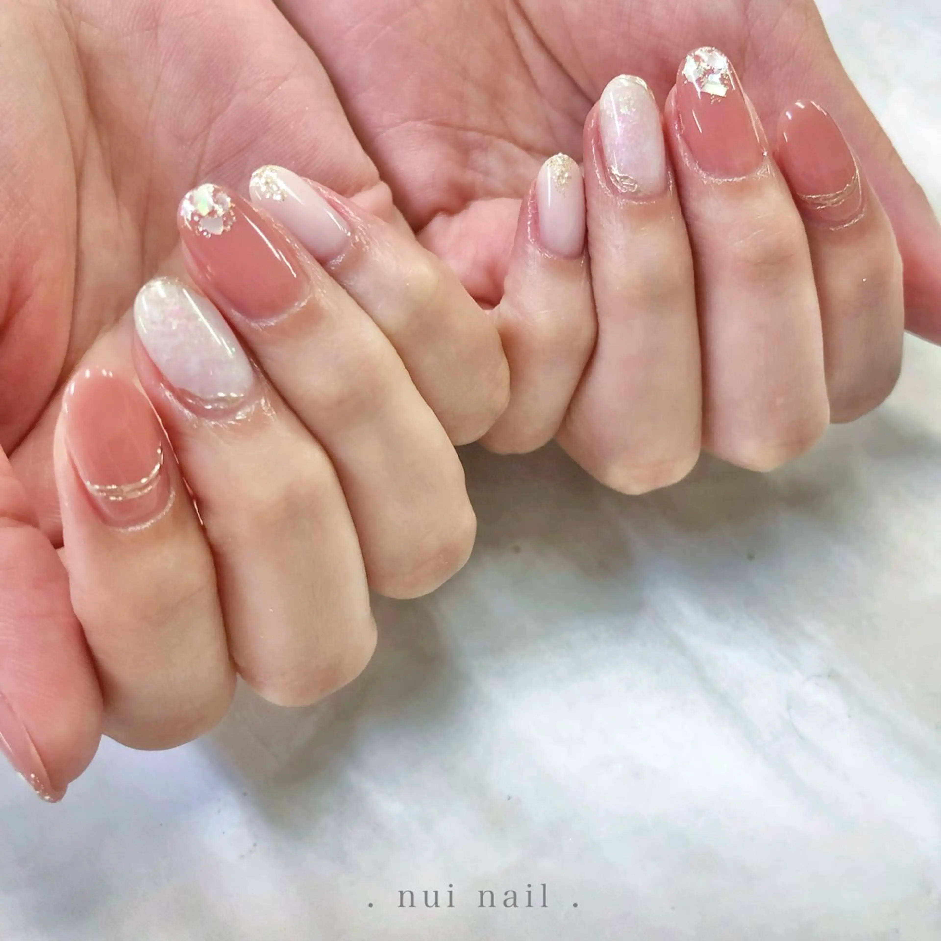ネイル ハンドネイル nui nailのネイルデザイン