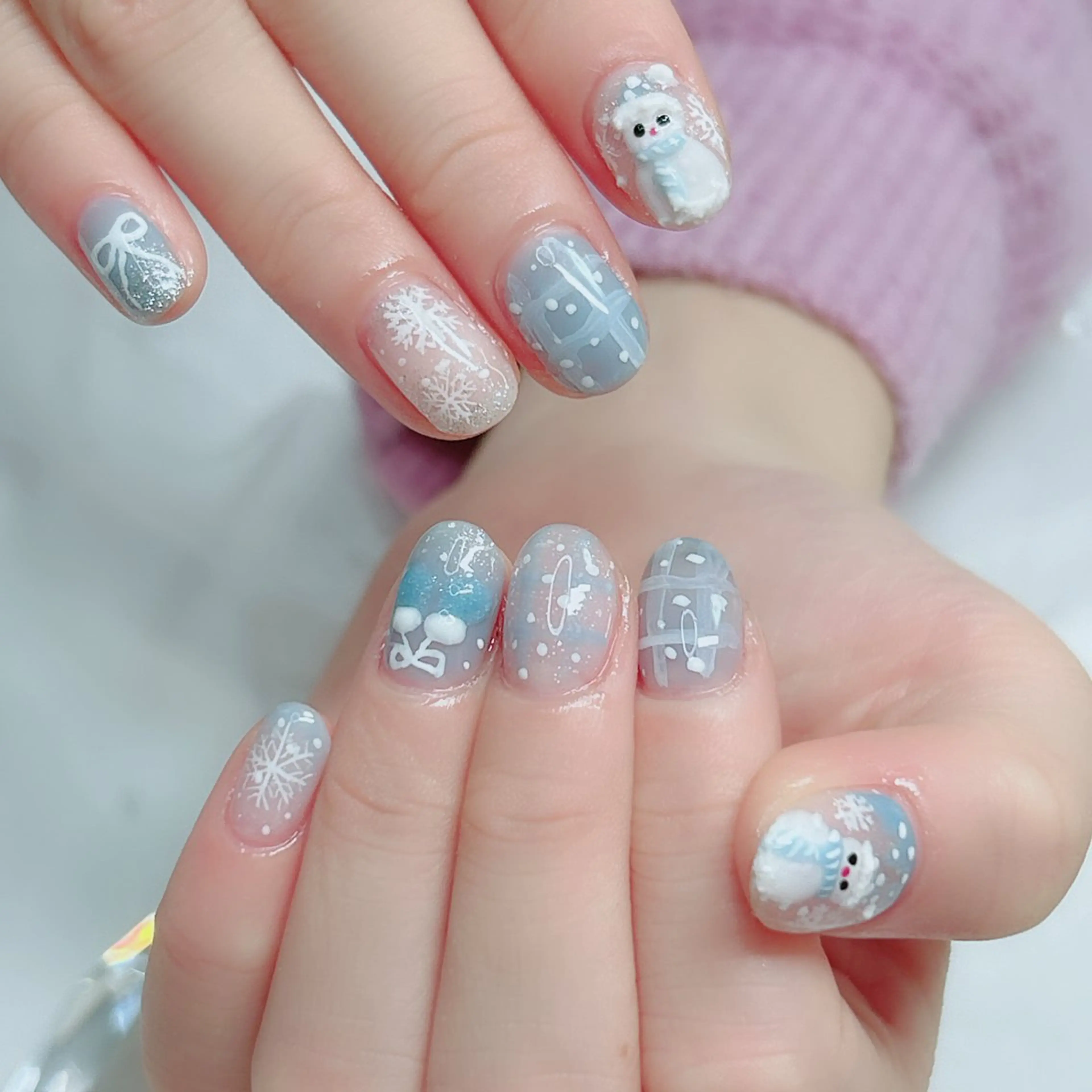 ネイル アニマル柄 ガーリー ゴールド キラキラネイル ロングネイル ハンドネイル Cute Tips nailのネイルデザイン
