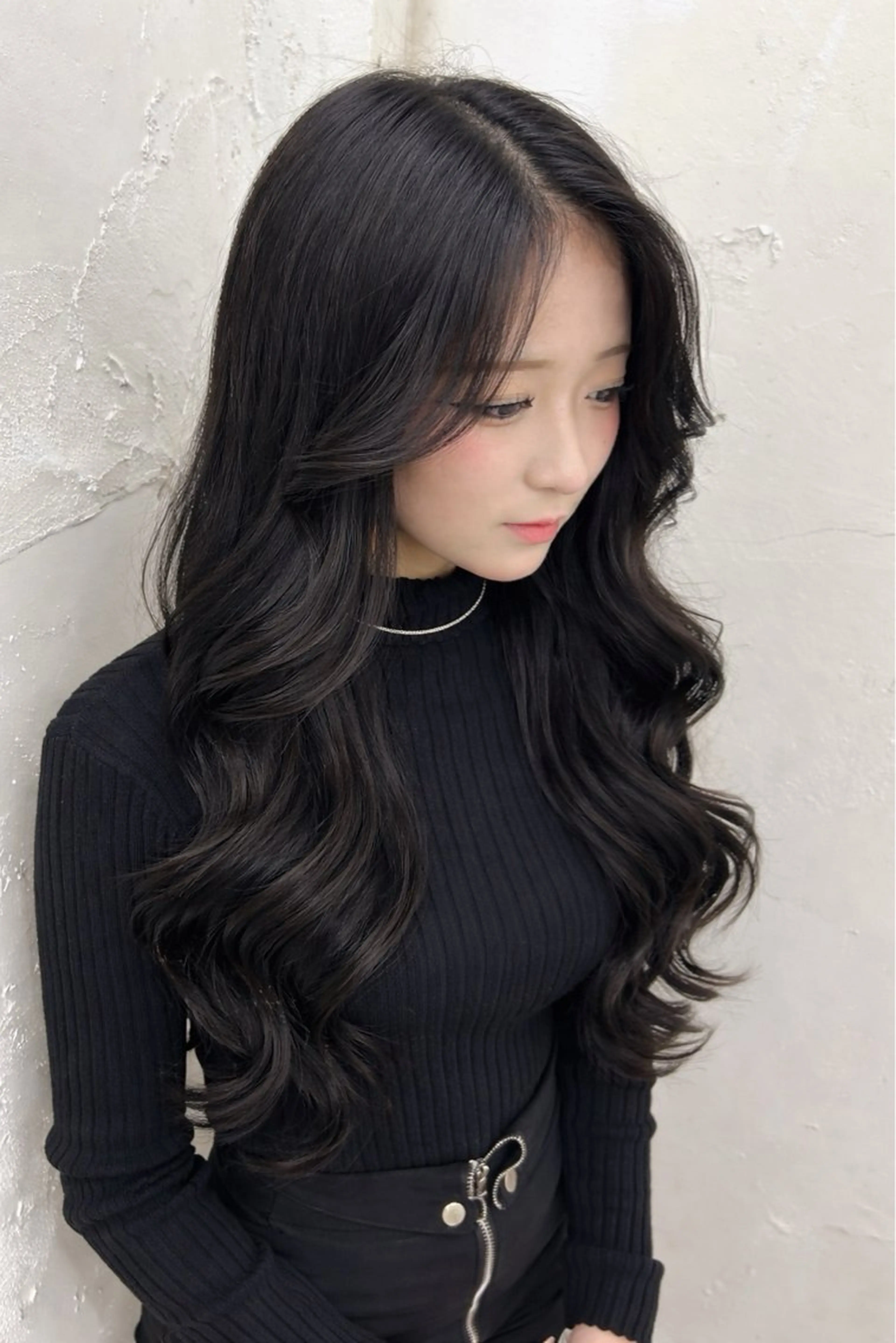 ロング シールエクステ エクステ 馴染ませエクステ/ ヒロヤのヘアスタイル