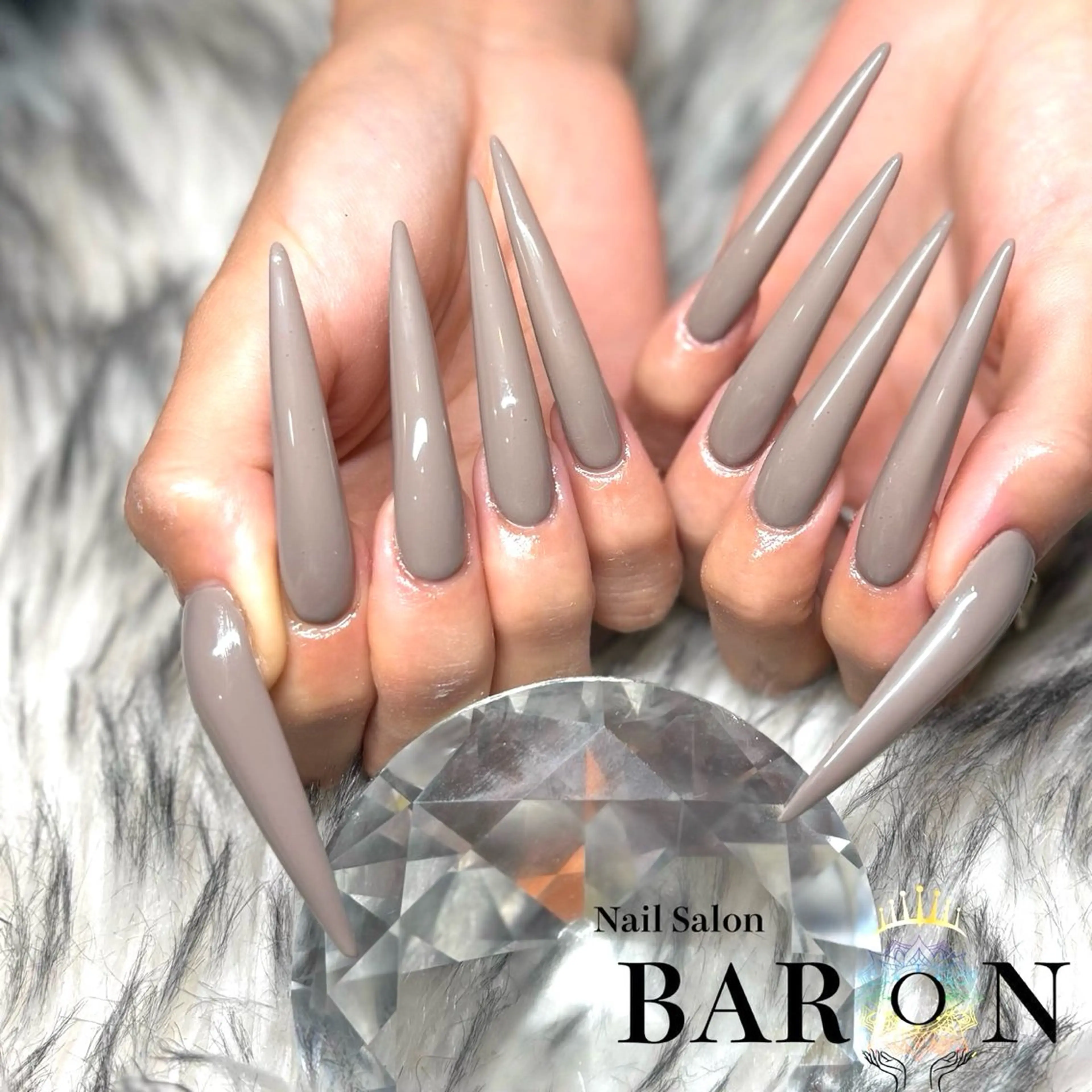 ネイル ハンドネイル ♛︎BARON♛︎ SUMIRE.のネイルデザイン