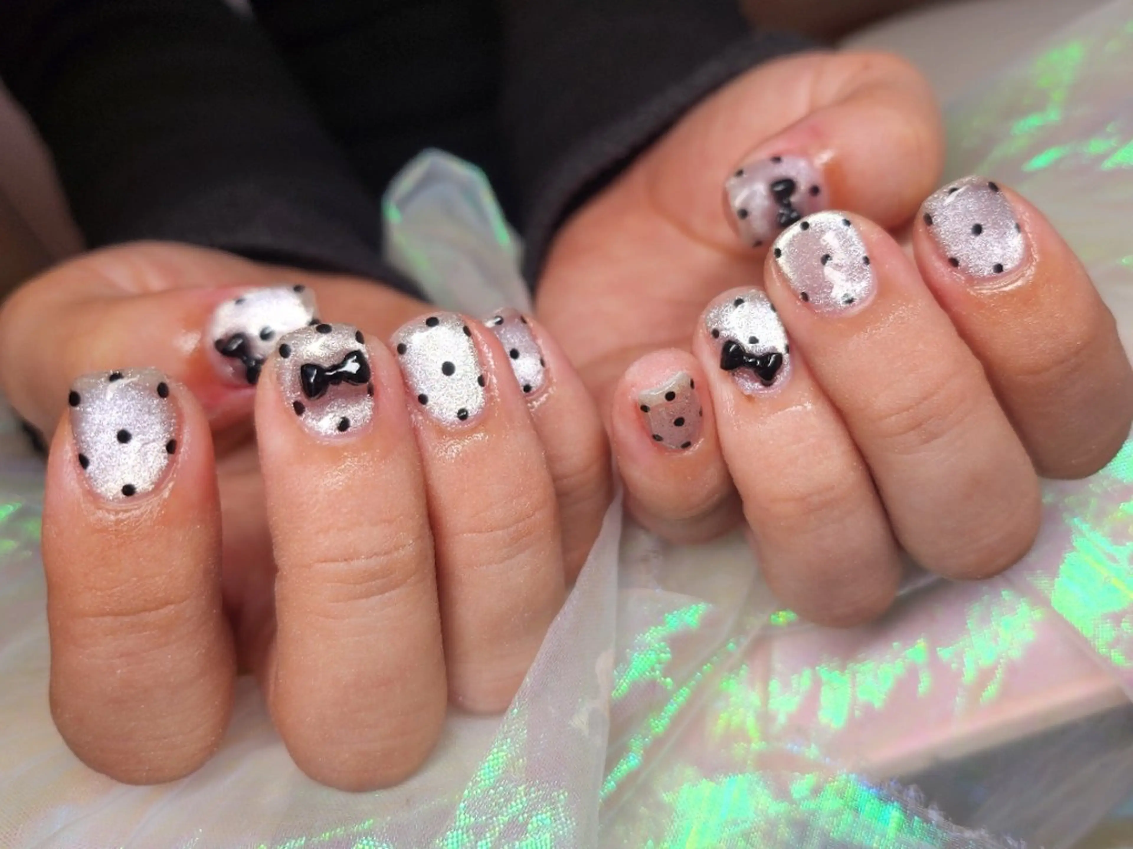 ネイル ハンドネイル 💜bora .のネイルデザイン