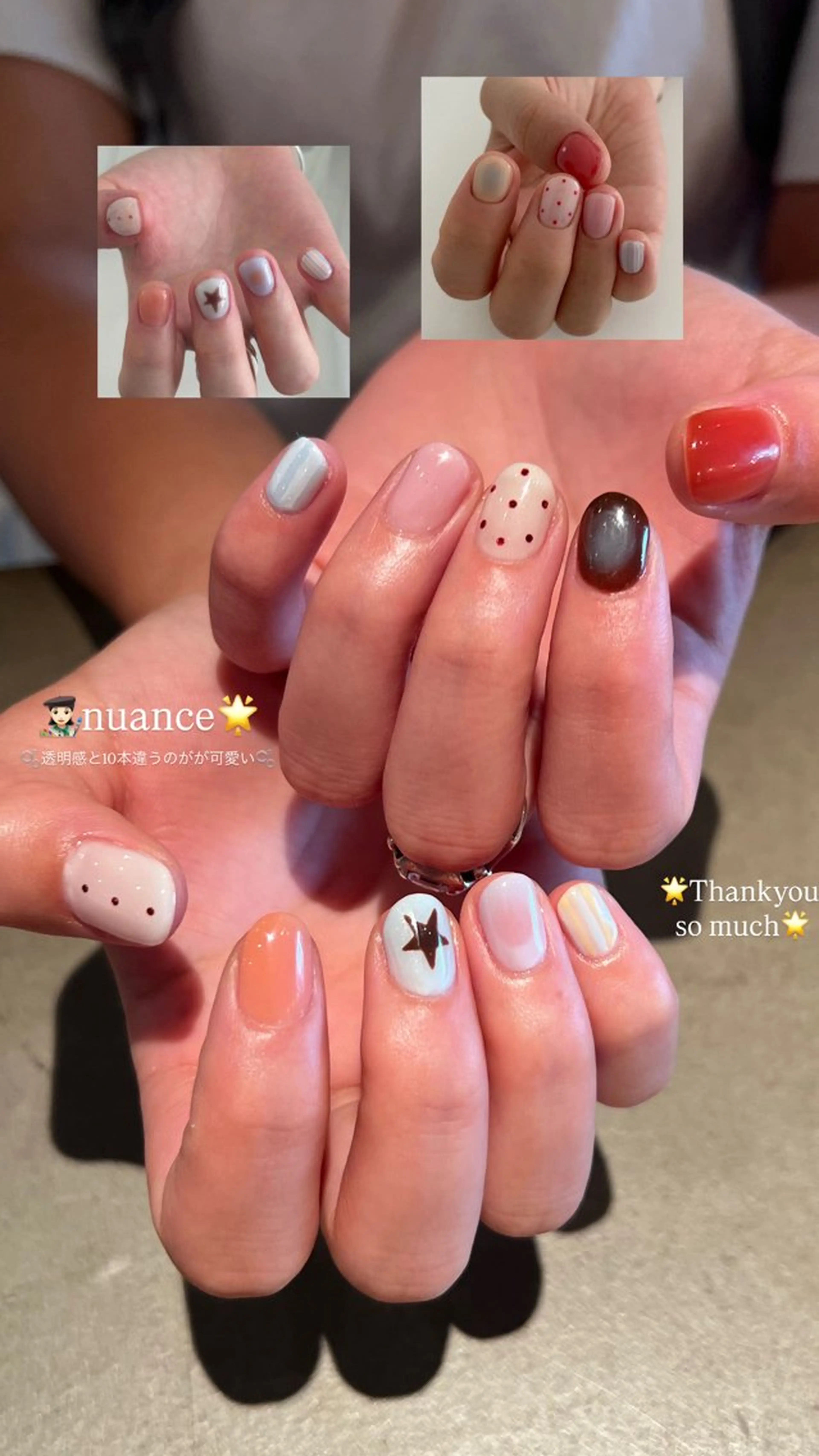 ネイル ウエチ ノリカ🐸のネイルデザイン