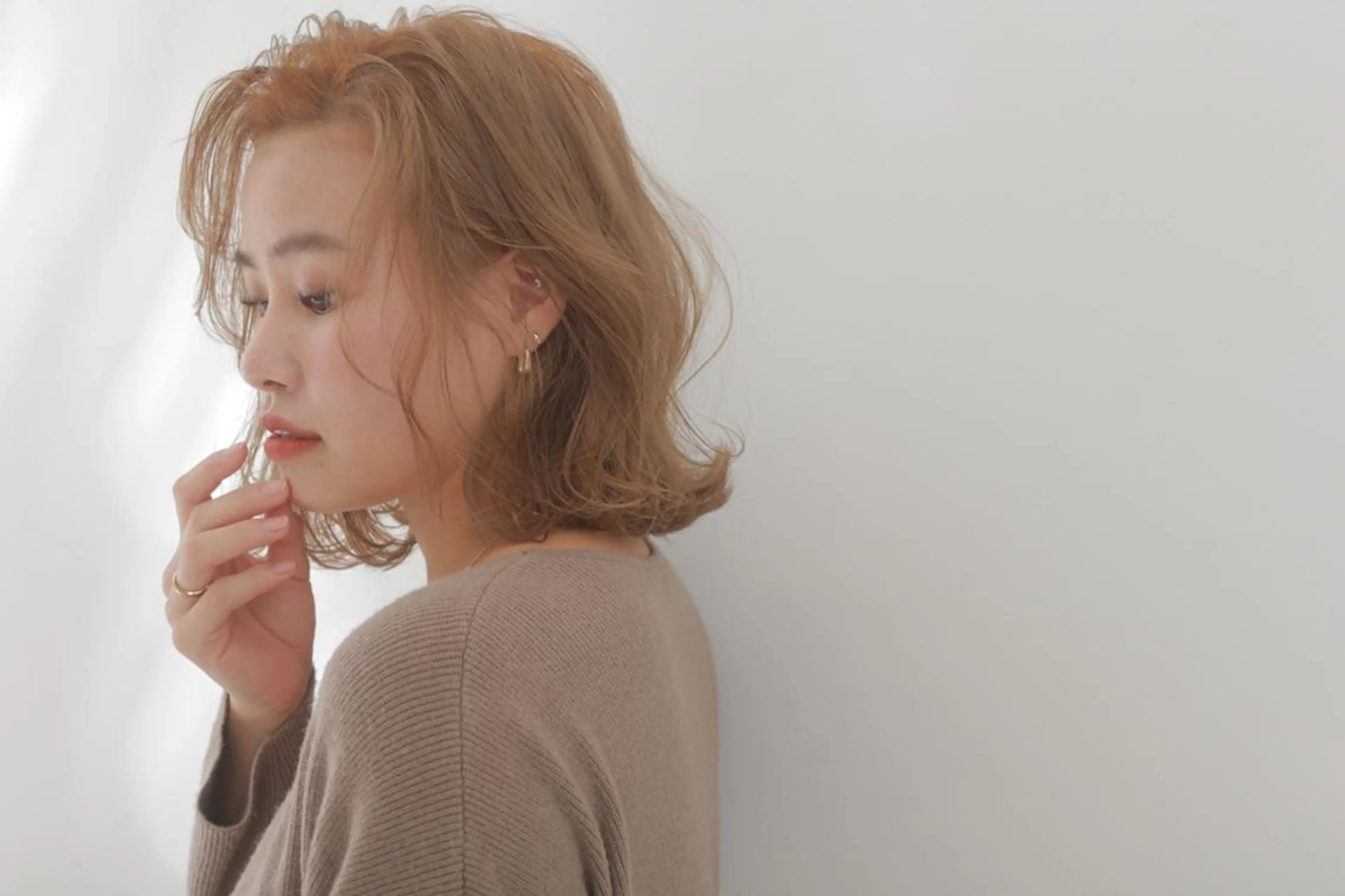 ミディアム カラー ハイトーンカラー 🩵Arisa MODE K's🫧のヘアスタイル