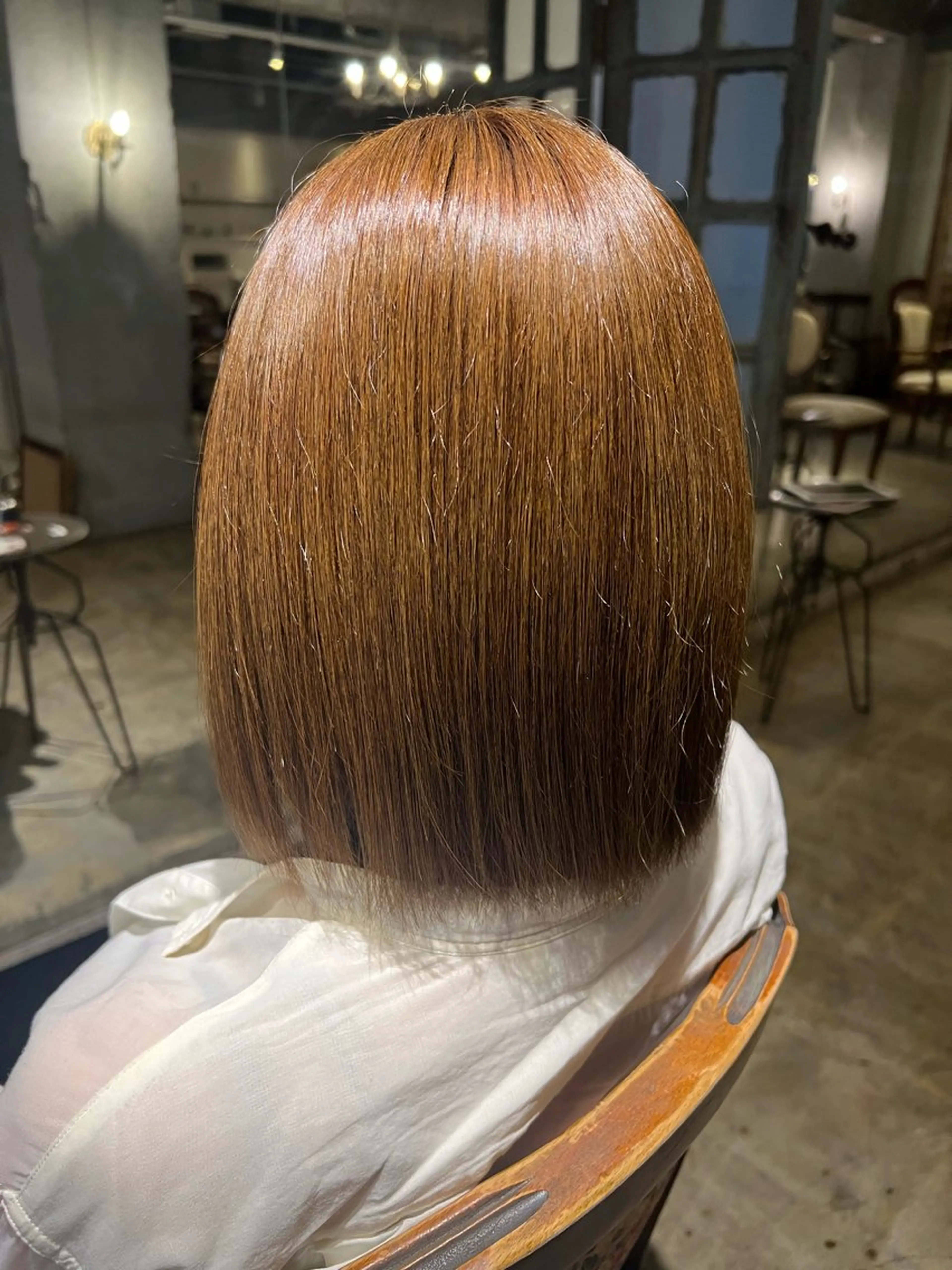 セミロング 永山 萌文のヘアスタイル