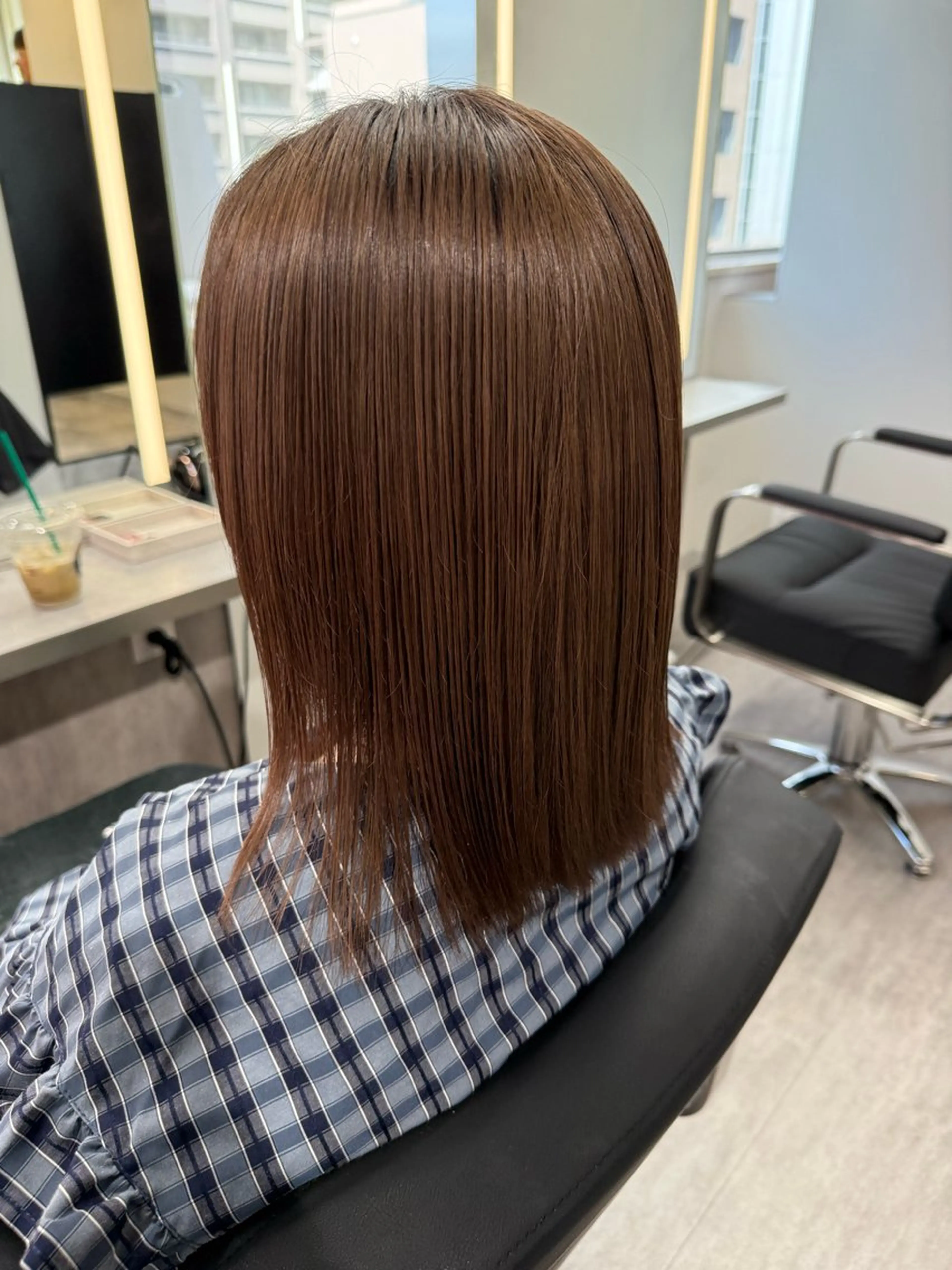 ミディアム トリートメント Ryuya RLINOのヘアスタイル