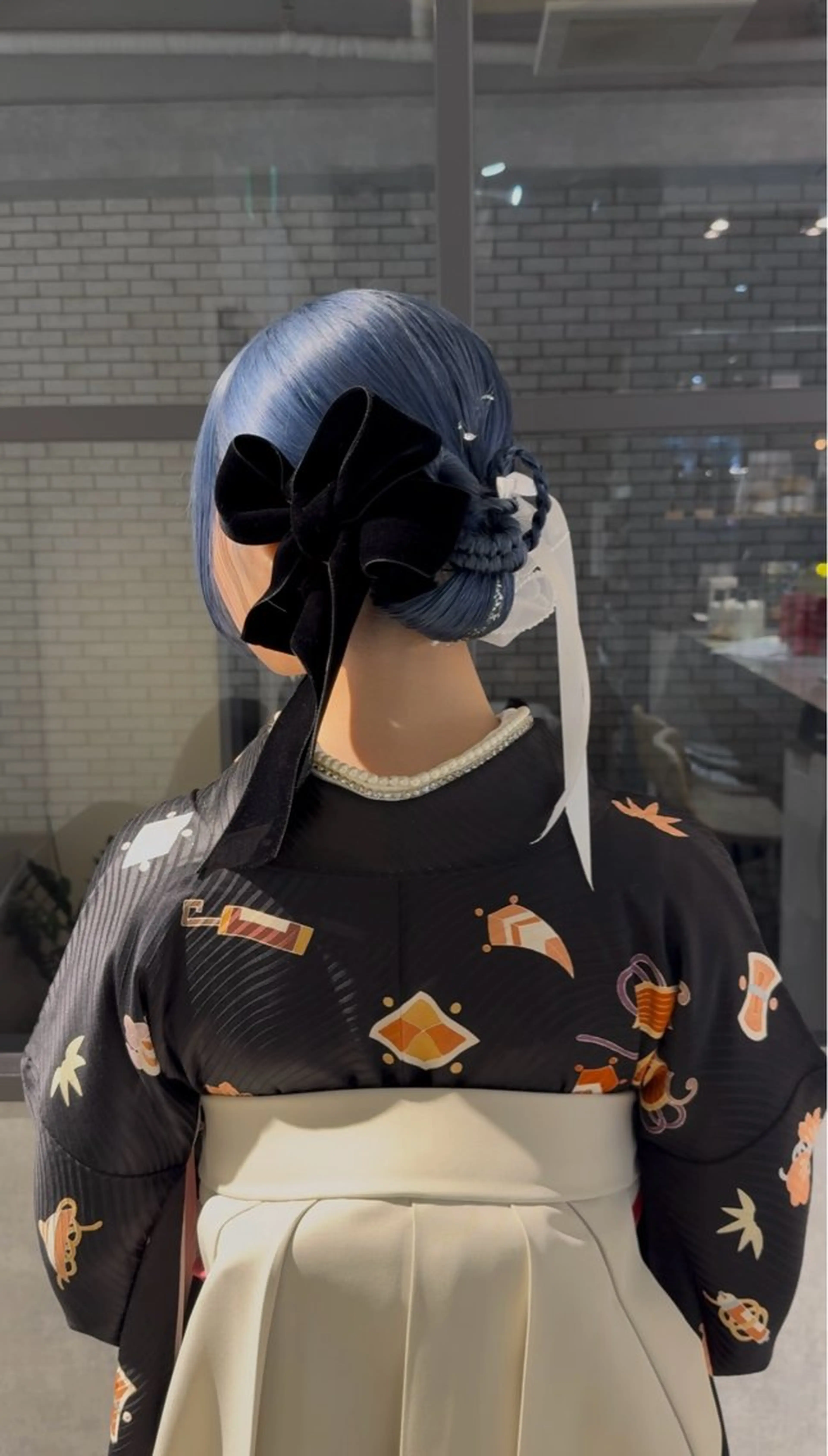 ヘアアレンジ 着物ヘア 卒業式のヘアスタイル ヘアセット 池田 みのりのヘアスタイル