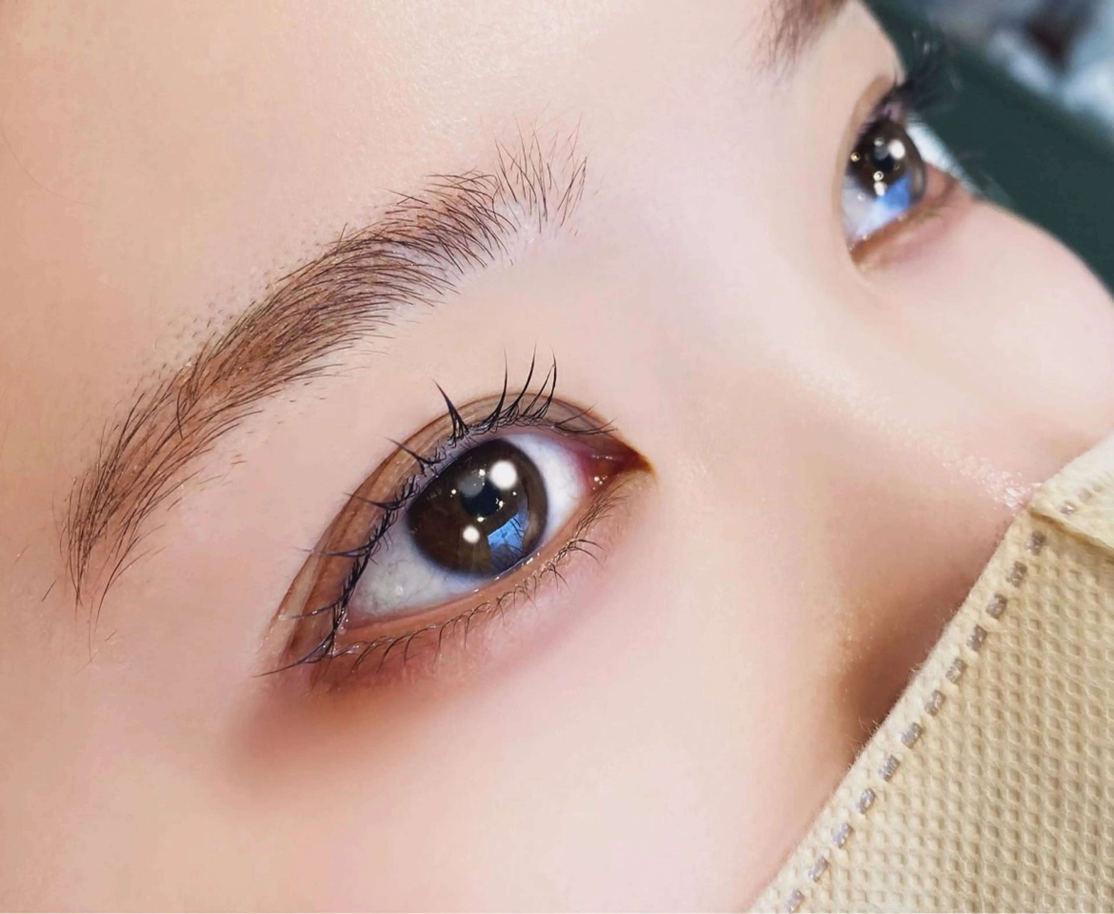 〔マツパ〕まつ毛パーマ上 アイシャンプー付きの写真