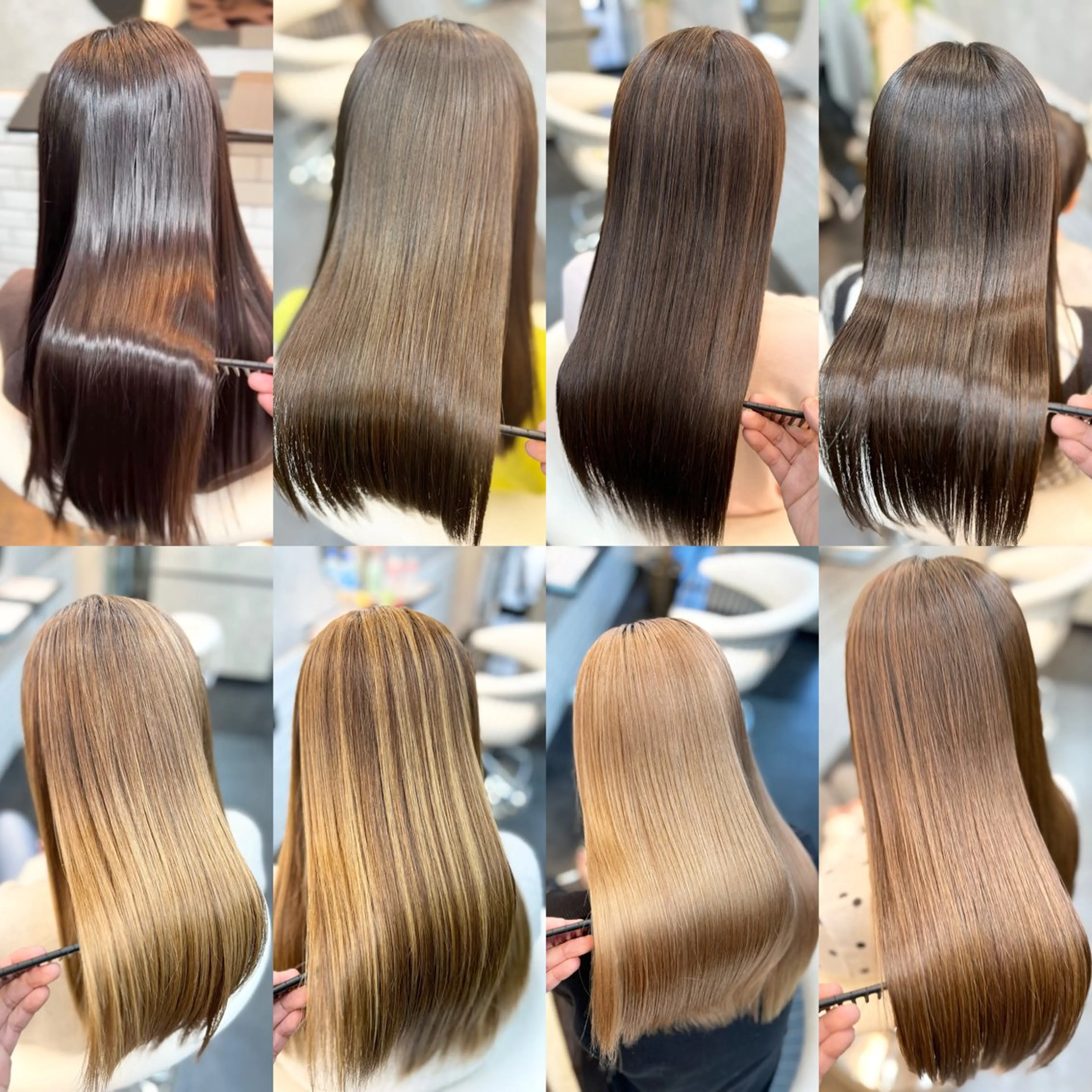 ロング 髪質改善 縮毛矯正 トリートメント 酸性ストレート ✨艶髪・絹髪特化✨ Lit  hairのヘアスタイル