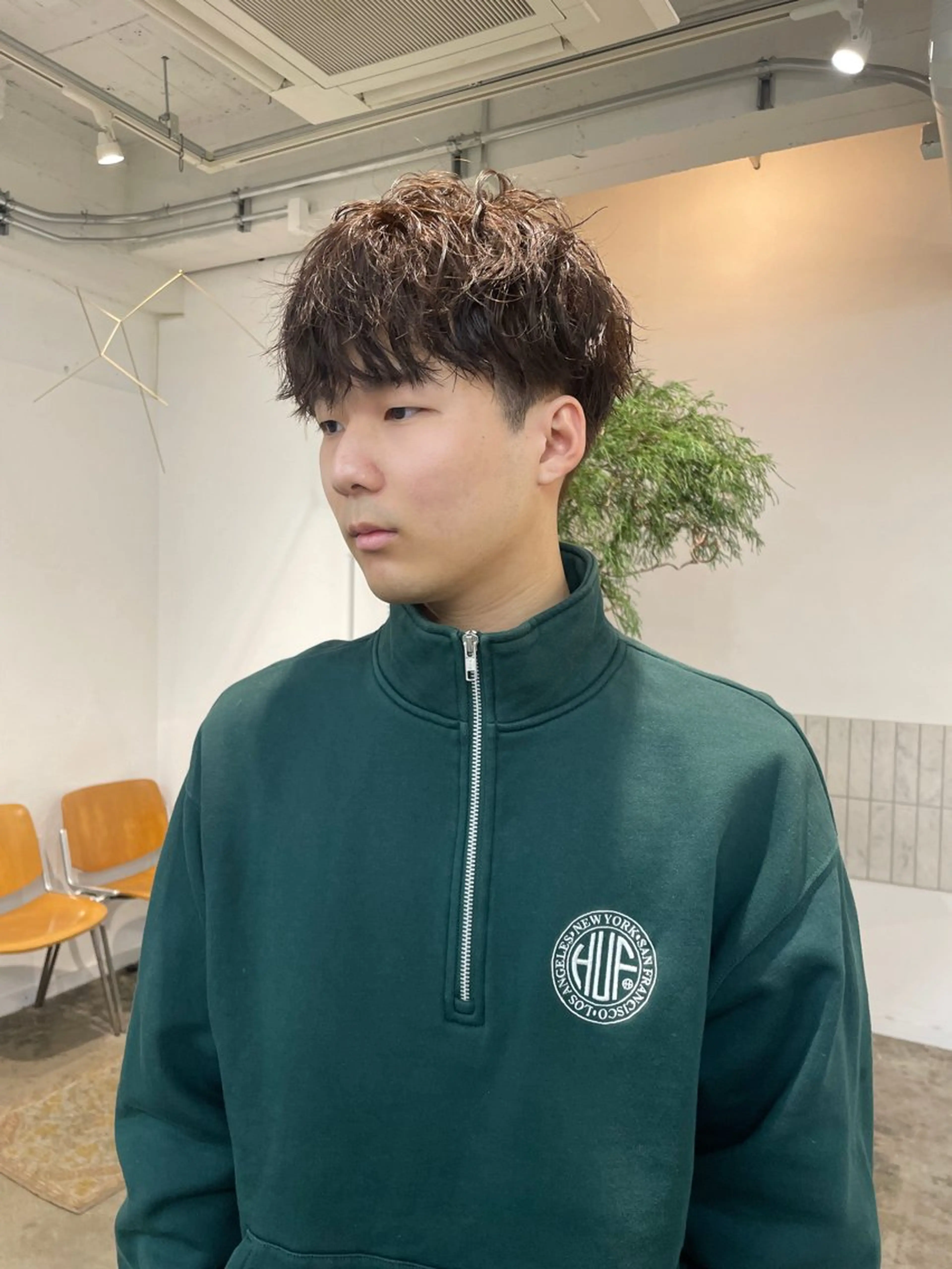 パーマ Terve.竹内 視咲のヘアスタイル