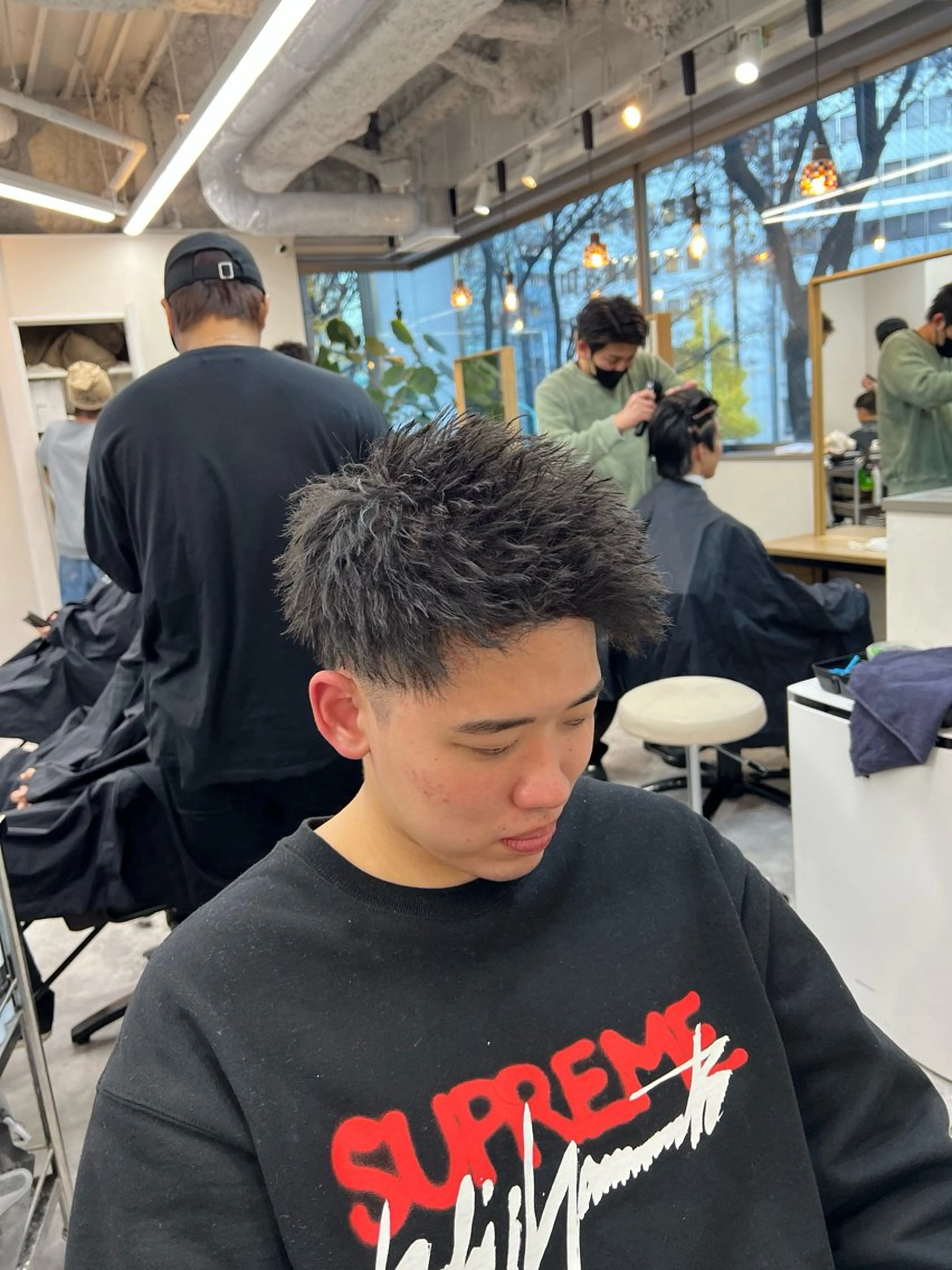 カット➕パーマ〈メンズ〉の写真