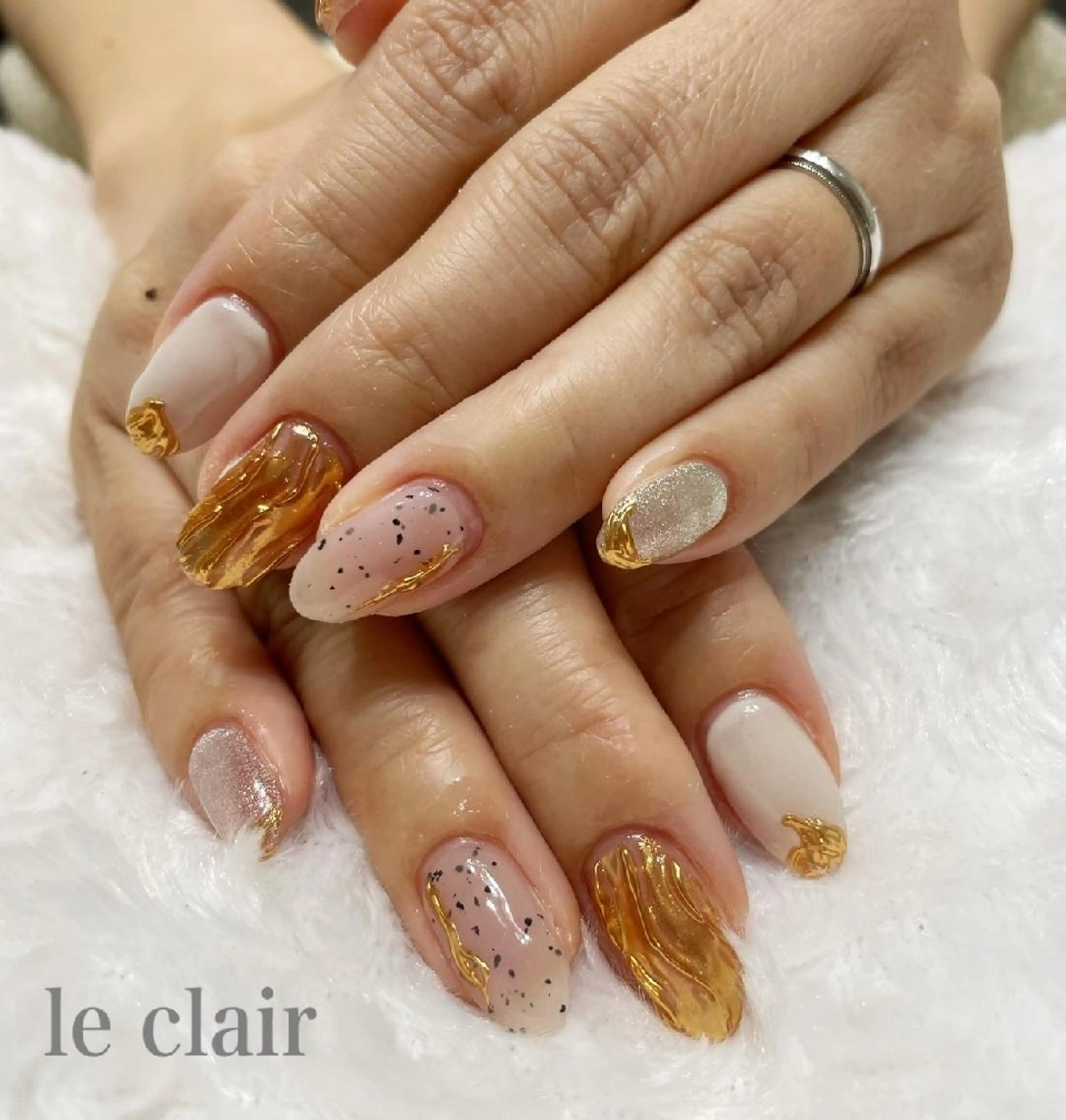 ネイル ハンドネイル le clairのマツエク・マツパデザイン