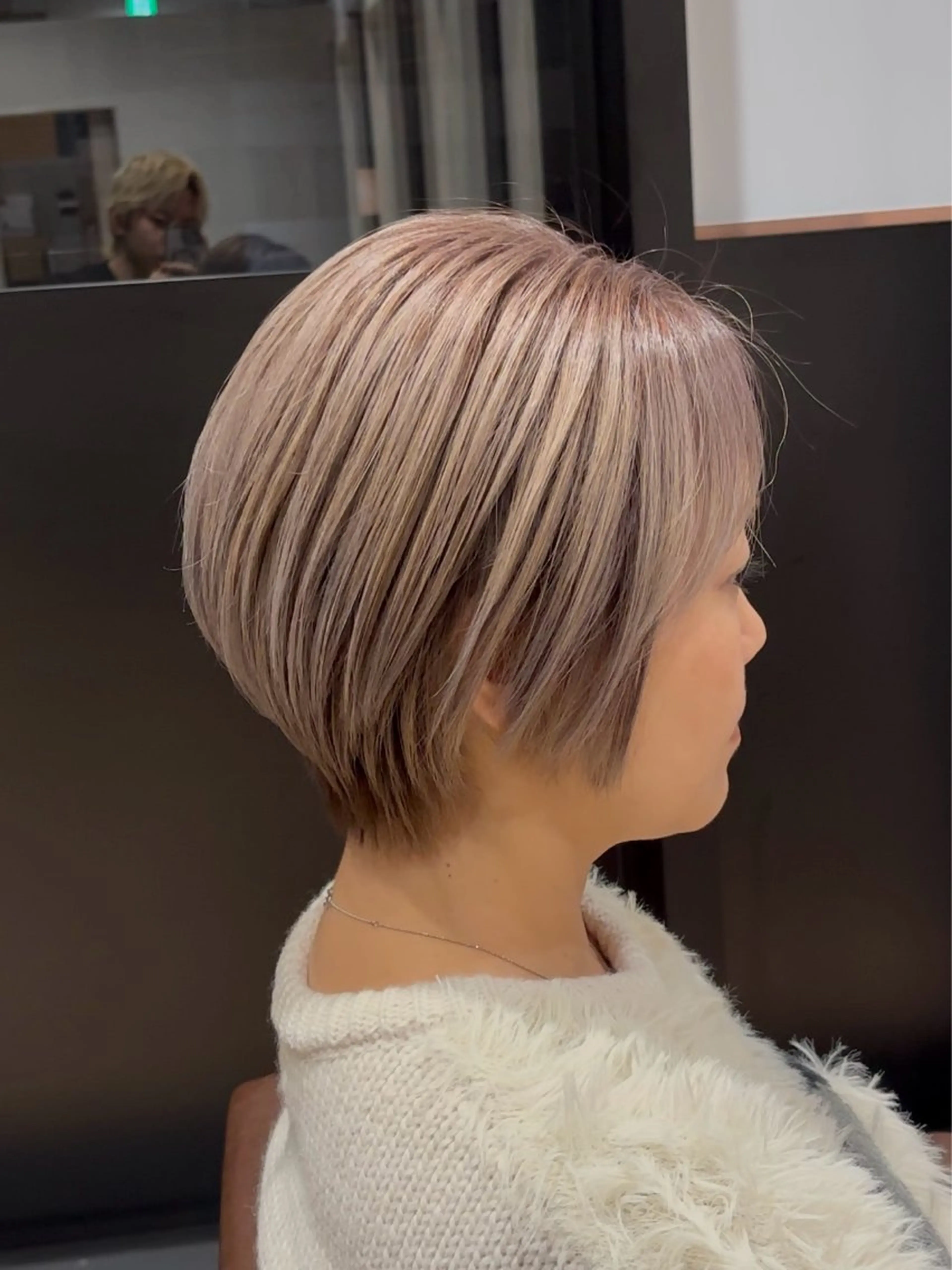 ショート ショートボブ ボブ ショートヘア カット ヘアカラー 杉原魁/髪質改善/ 似合わせパーマのヘアスタイル