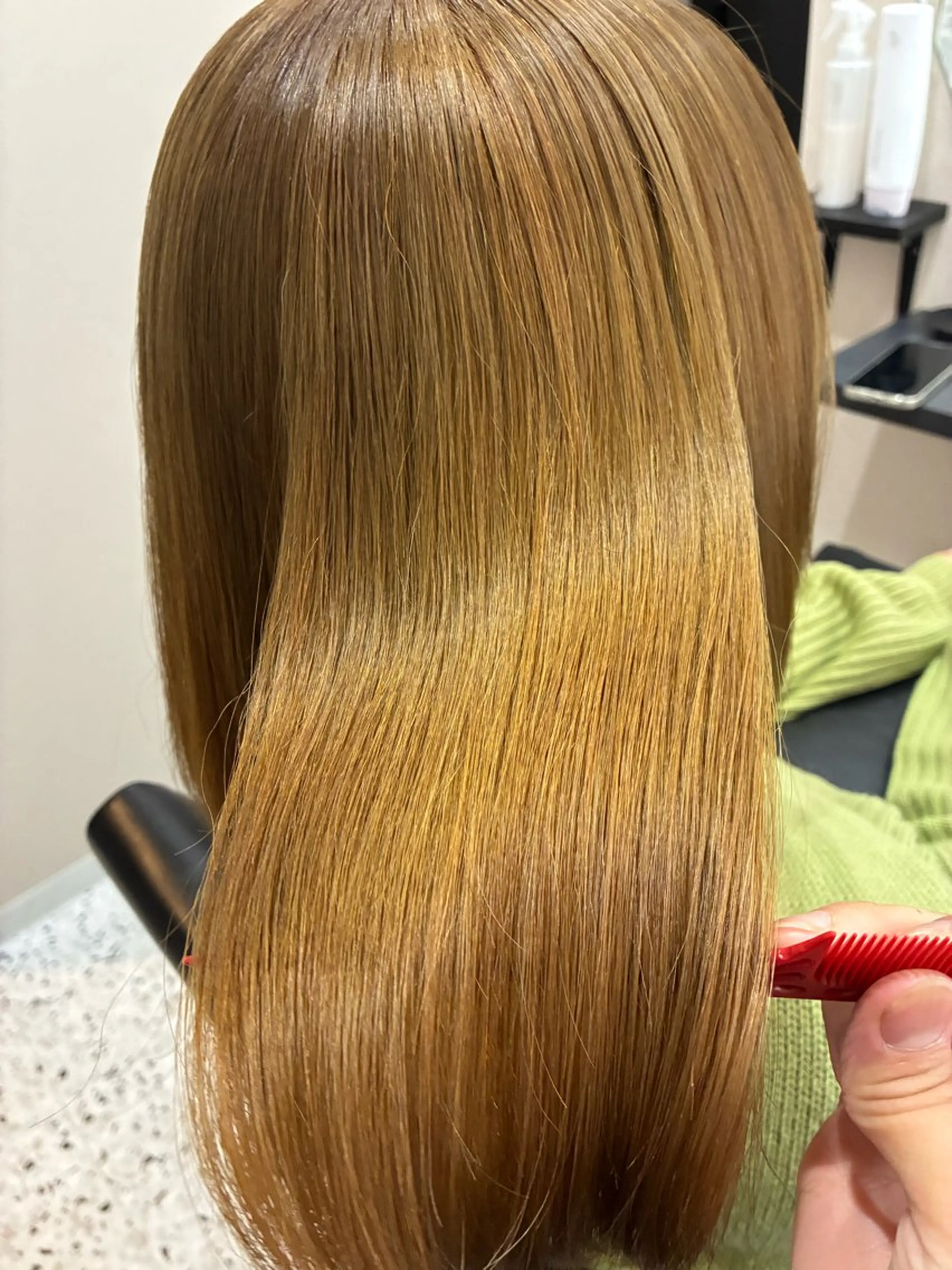 ミディアム カラー トリートメント 美髪×髪質改善 🖤Yukineのヘアスタイル