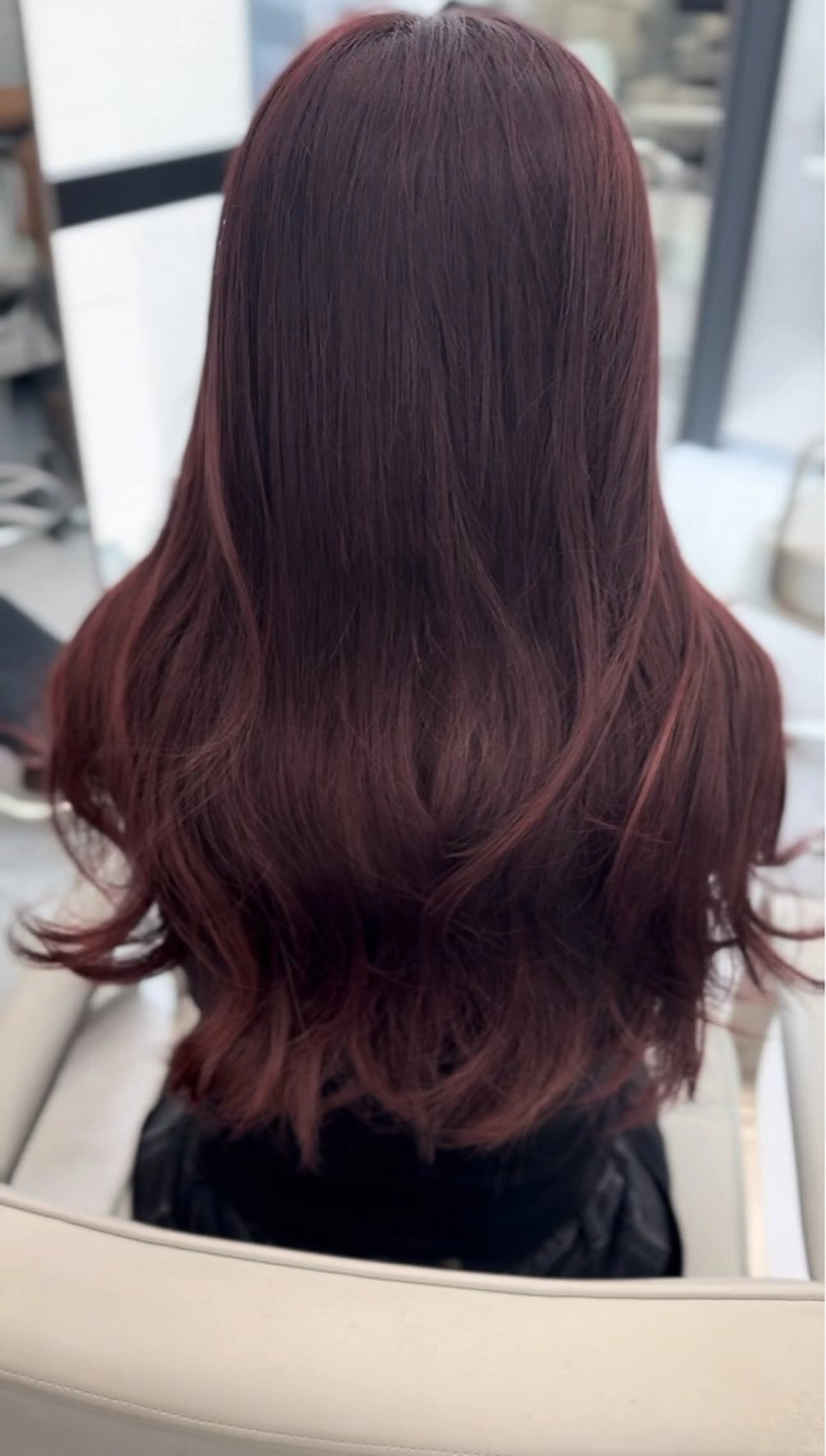 セミロング カラー ヘアアレンジ 渋谷のブリーチカラー シェフ🧑‍🍳蓮のヘアスタイル