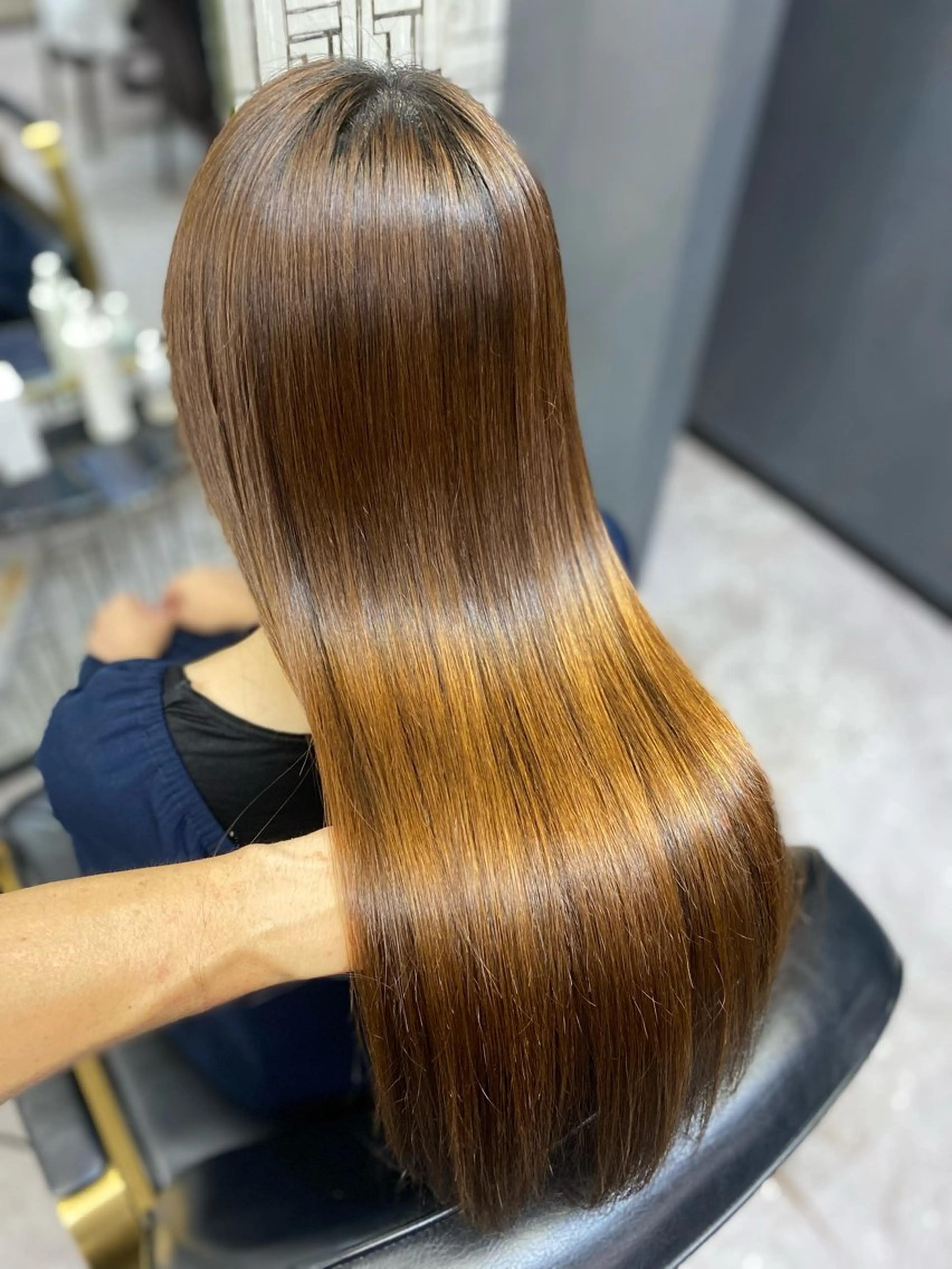 ロング 飯富 信二のヘアスタイル