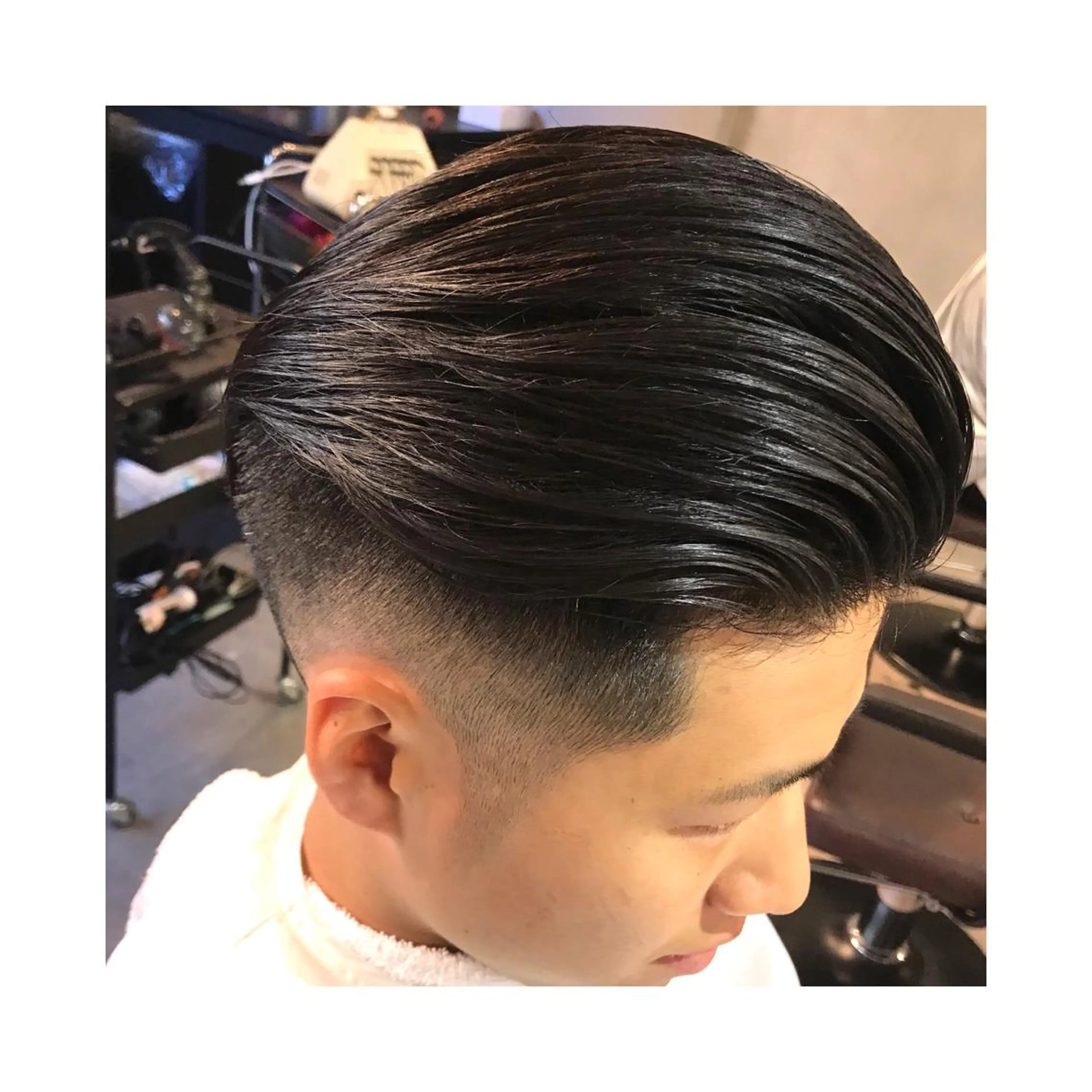 ショート メンズ 及川シゲル 髪質改善講師のヘアスタイル