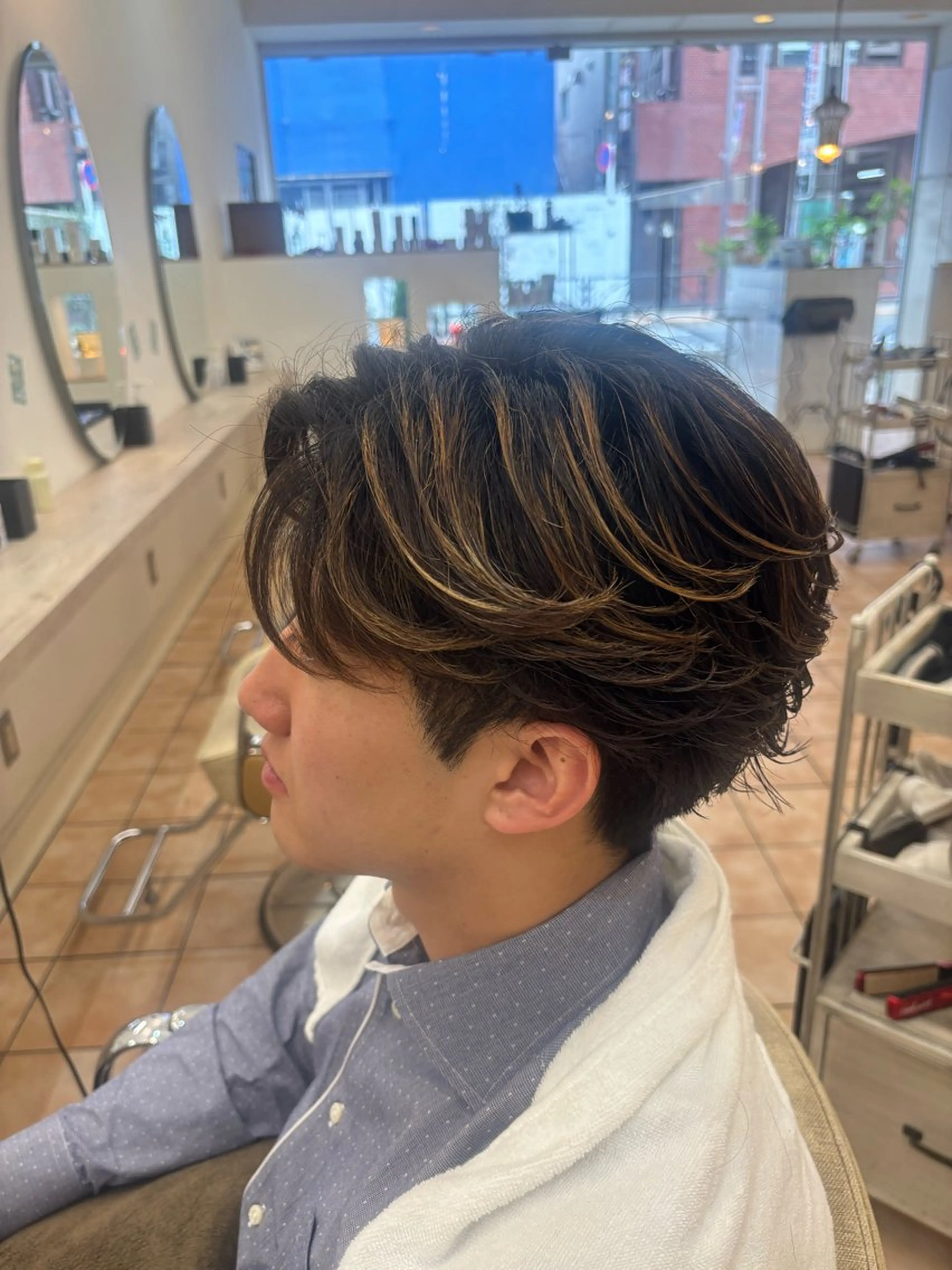 ショート 山口 晃汰のヘアスタイル
