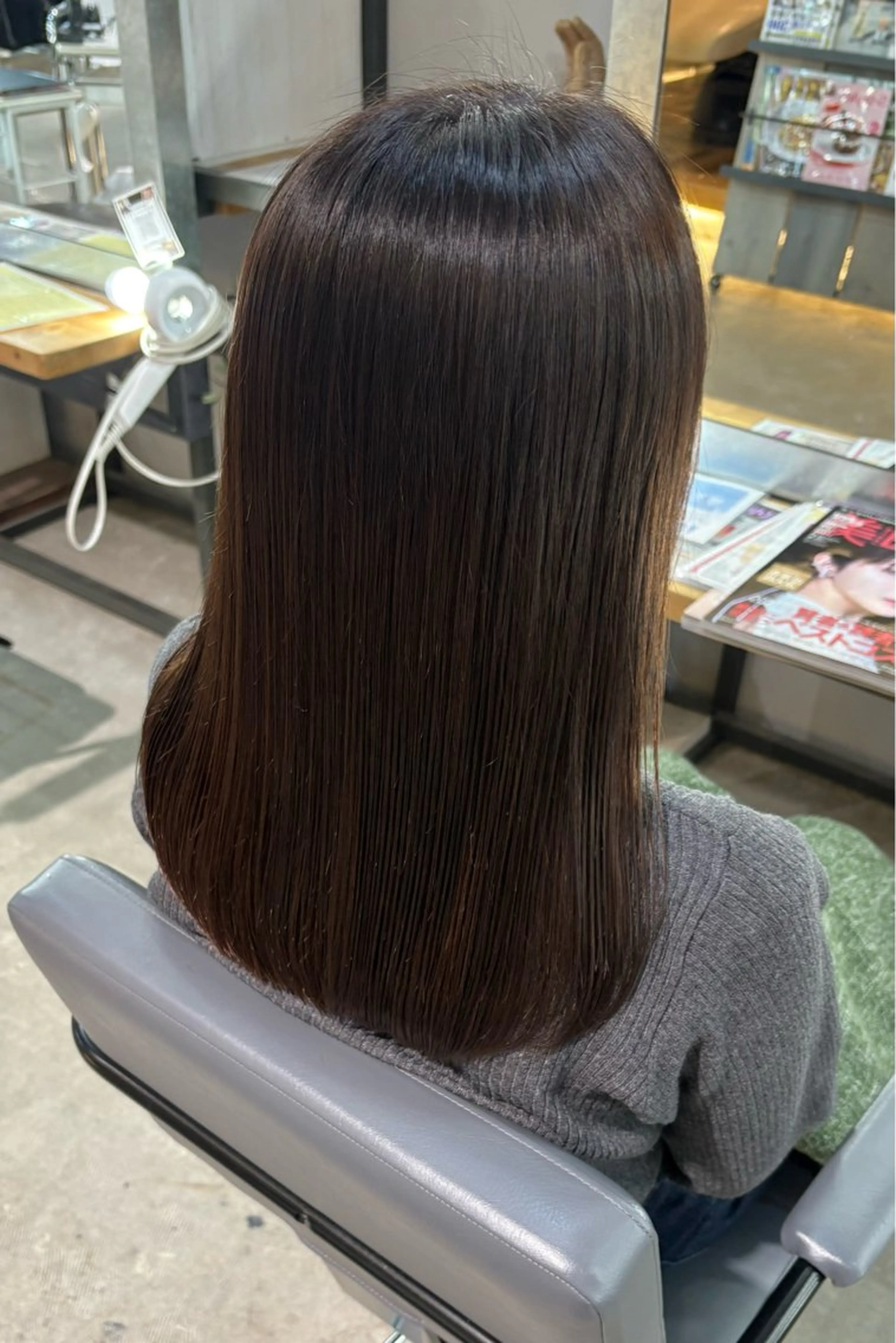 ロング カラー 菊地 紗矢のヘアスタイル